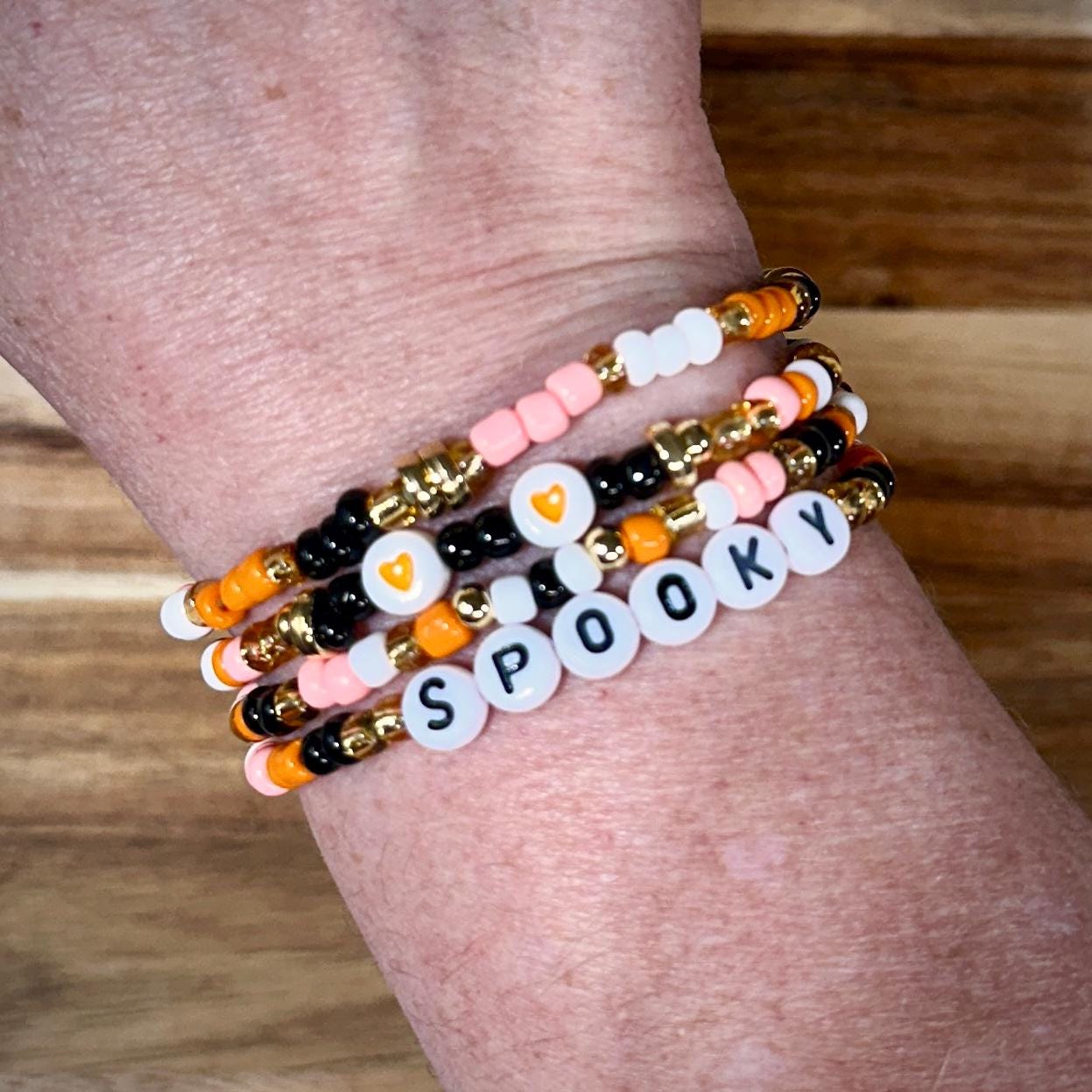 Halloween Bracelet Stack view 3