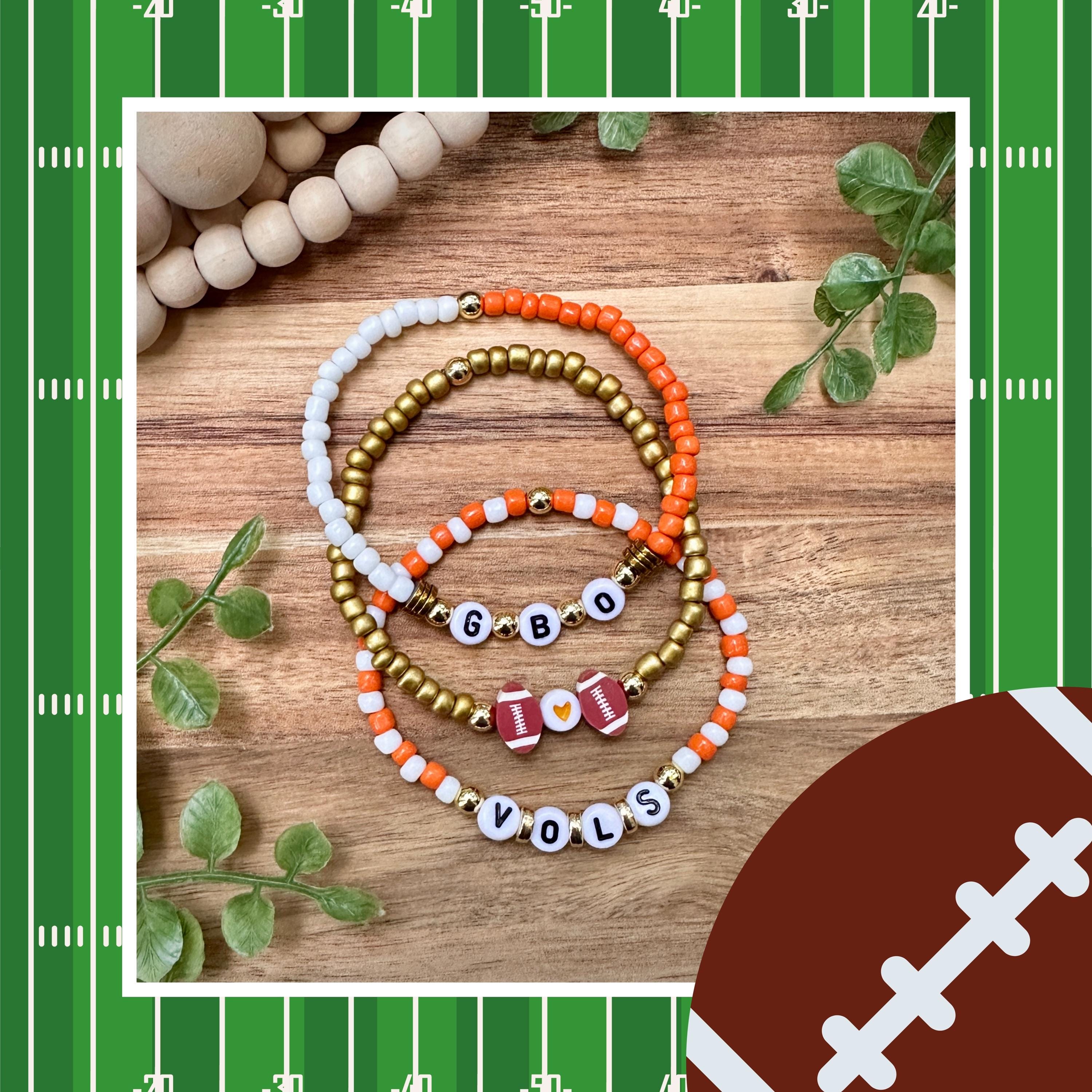UT Vols Game Day Bracelet Stack
