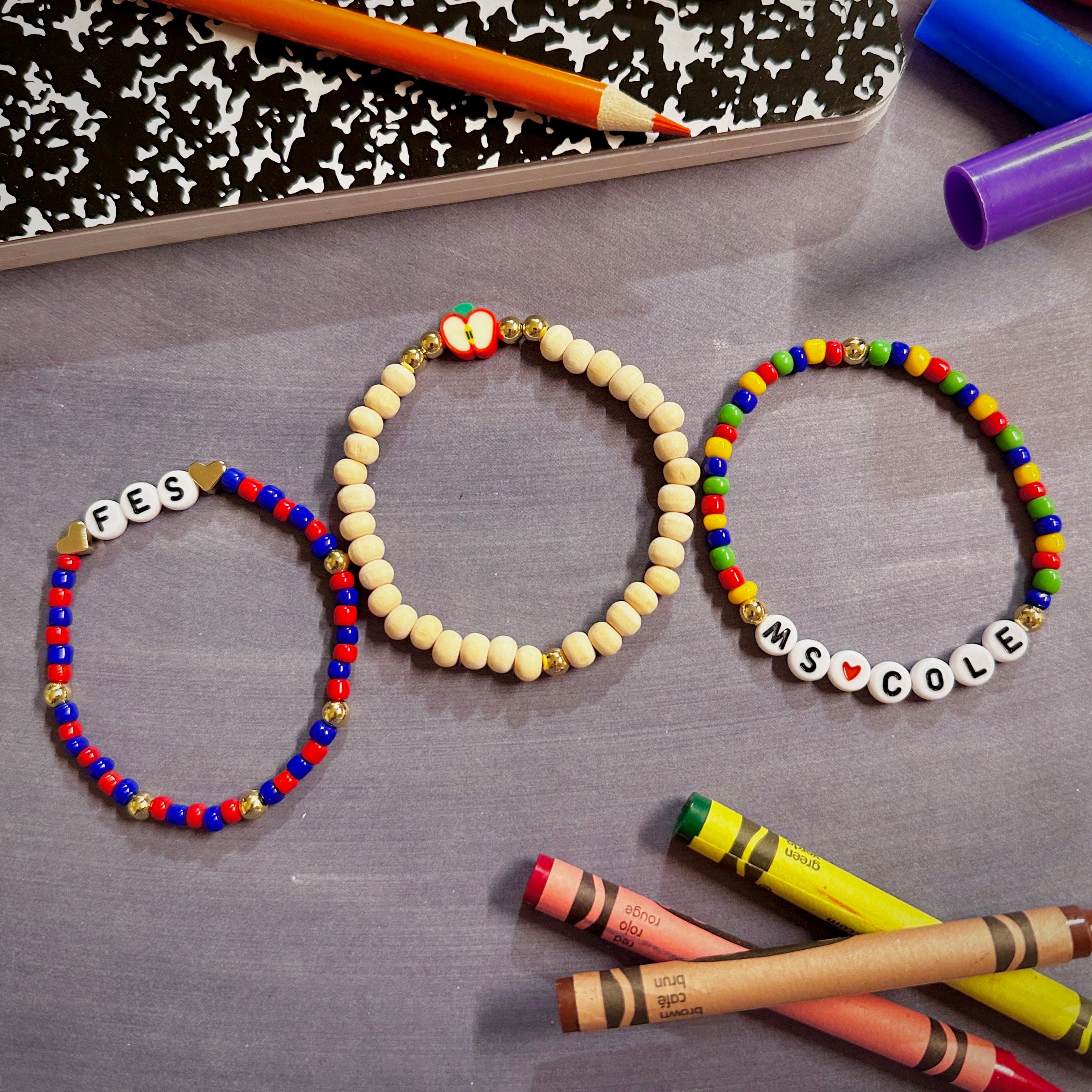 Personalized Word Bracelet view 3