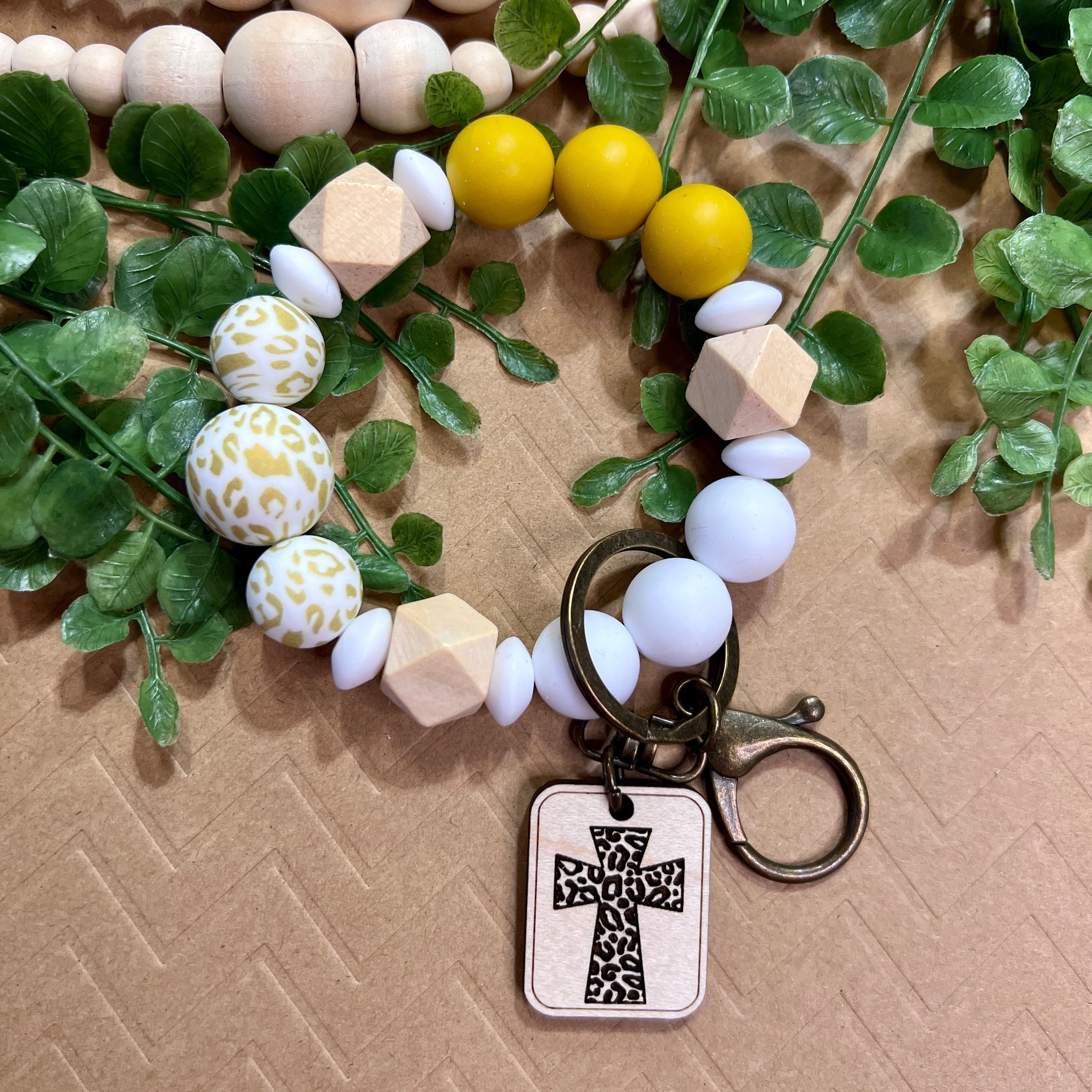 Bead Wristlet | Beaded Wristlet | Wristlet | Silicone Bea...