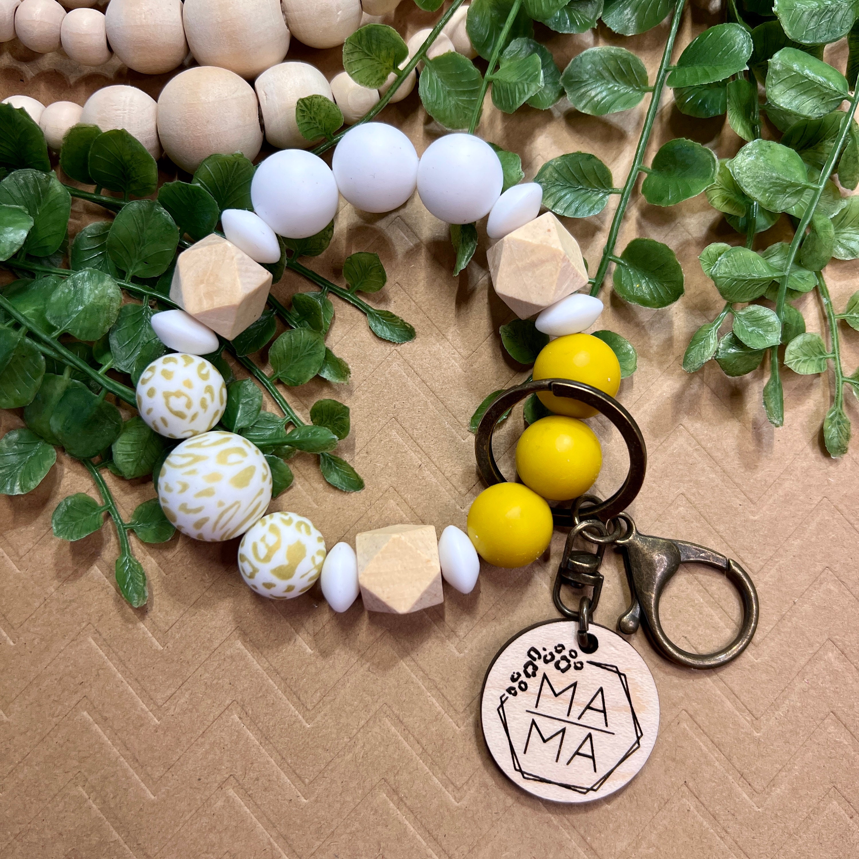 Bead Wristlet | Beaded Wristlet | Wristlet | Silicone Bea...