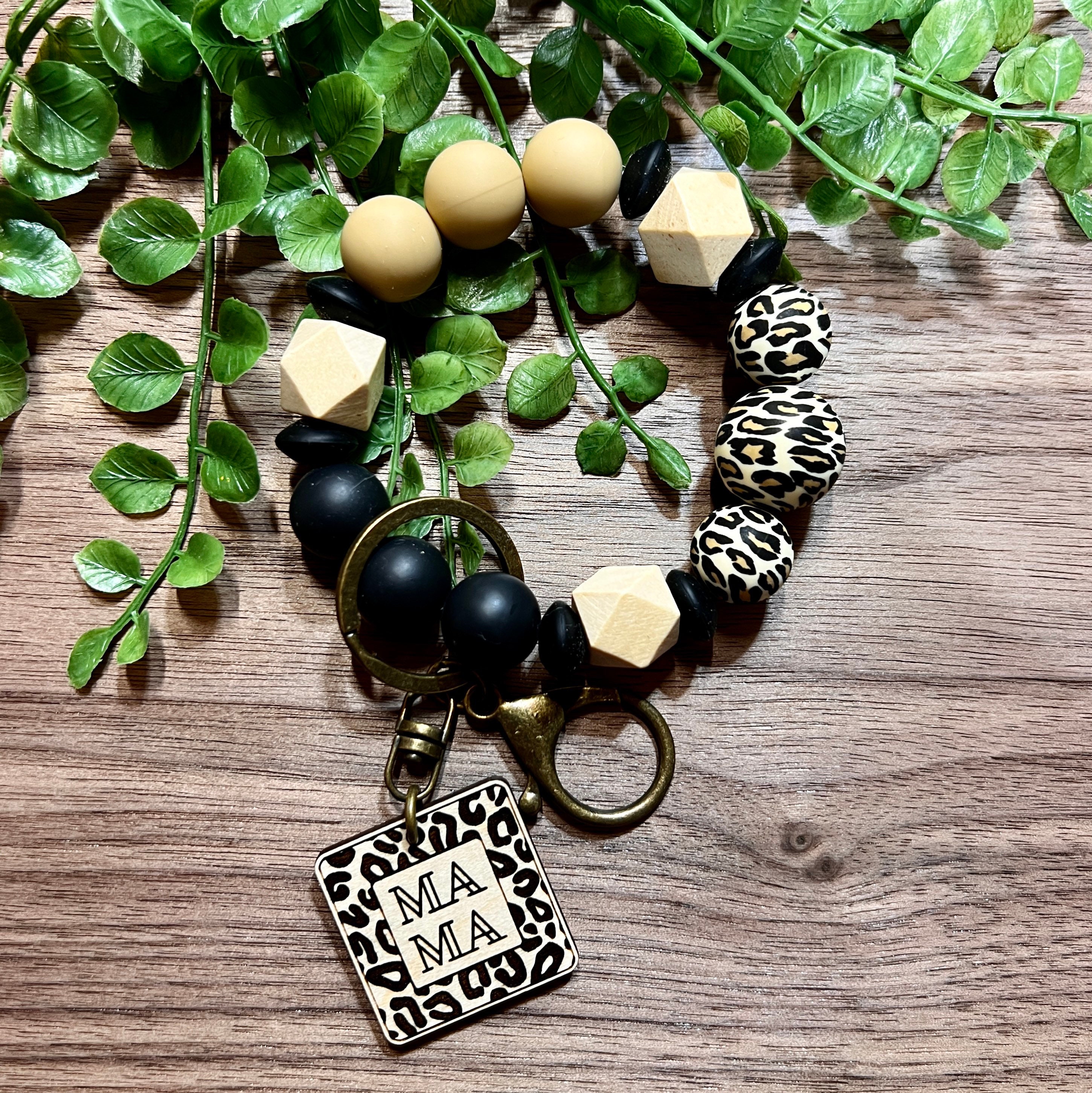 Bead Wristlet | Beaded Wristlet | Wristlet | Silicone Bea...