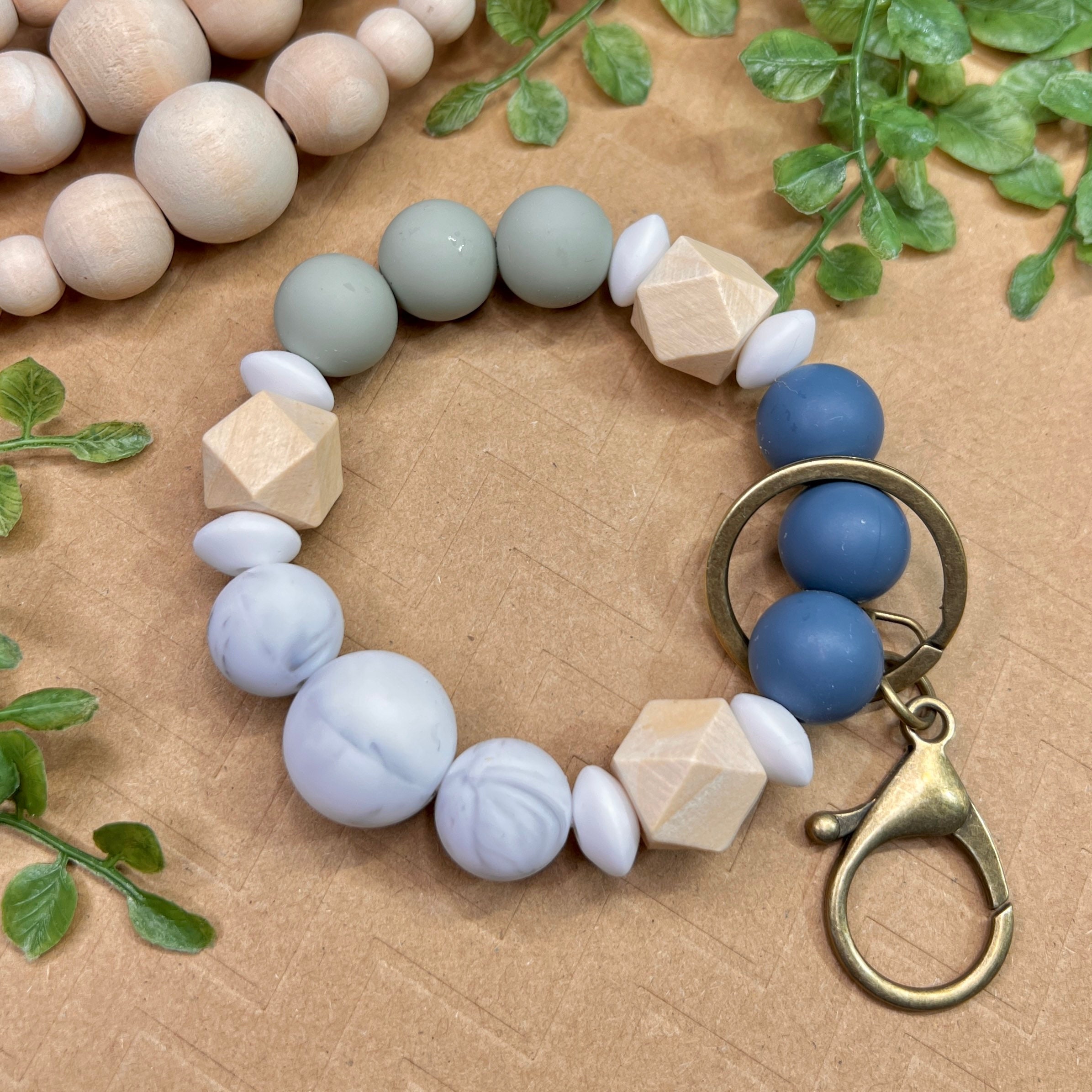 Bead Wristlet | Beaded Wristlet | Wristlet | Silicone Bea...