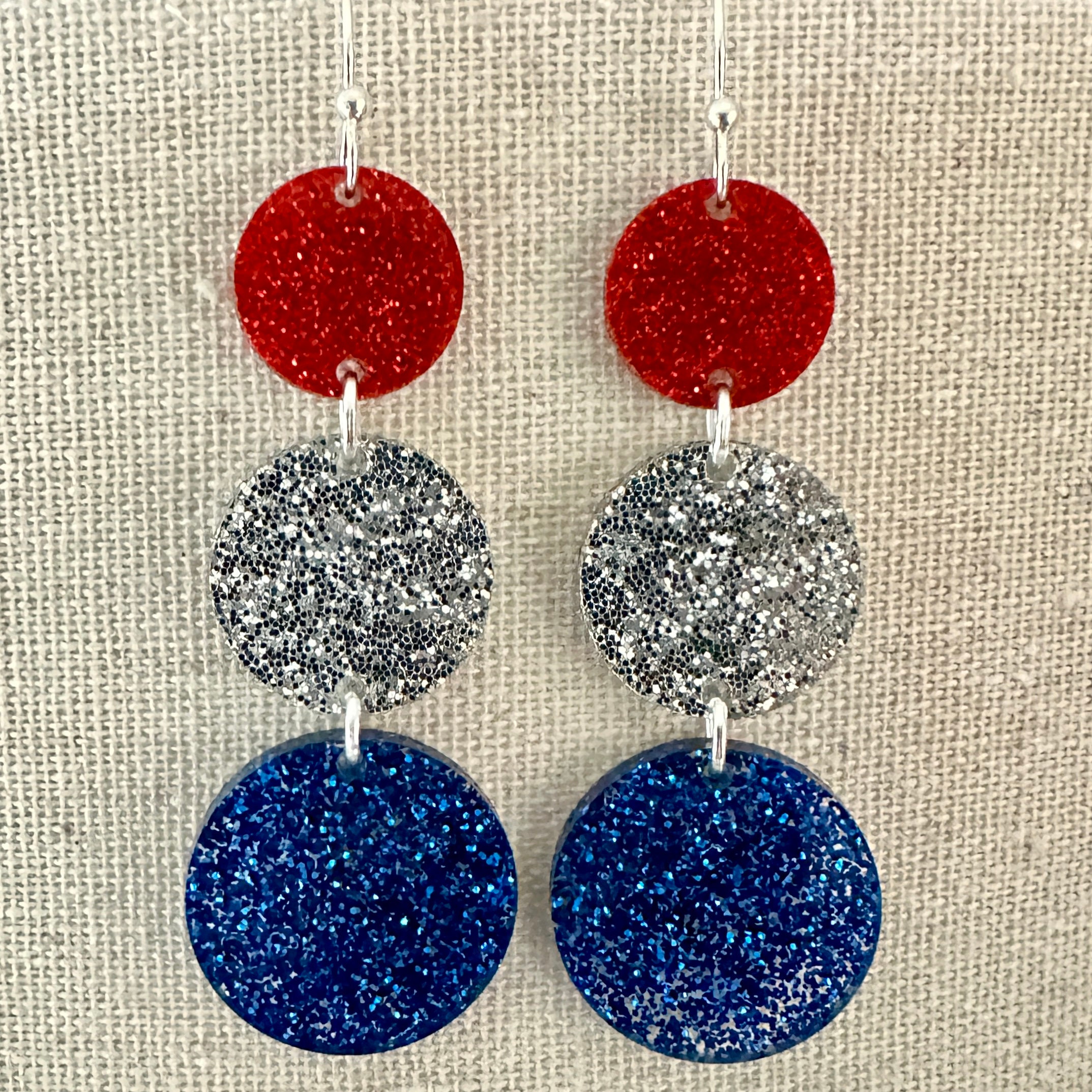 4th of July Earrings view 2