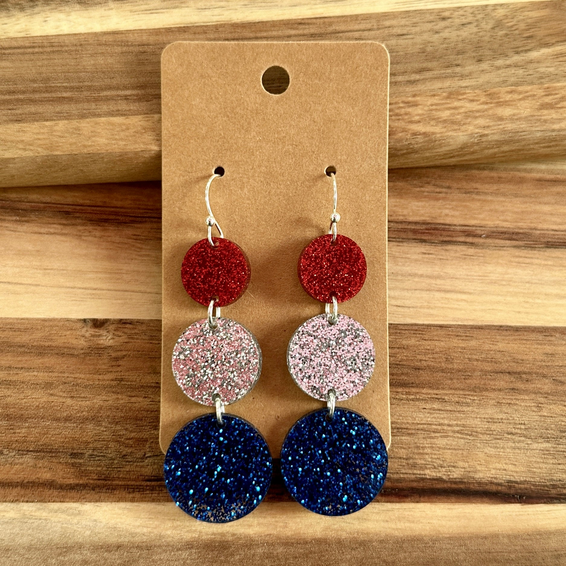 4th of July Earrings view 3