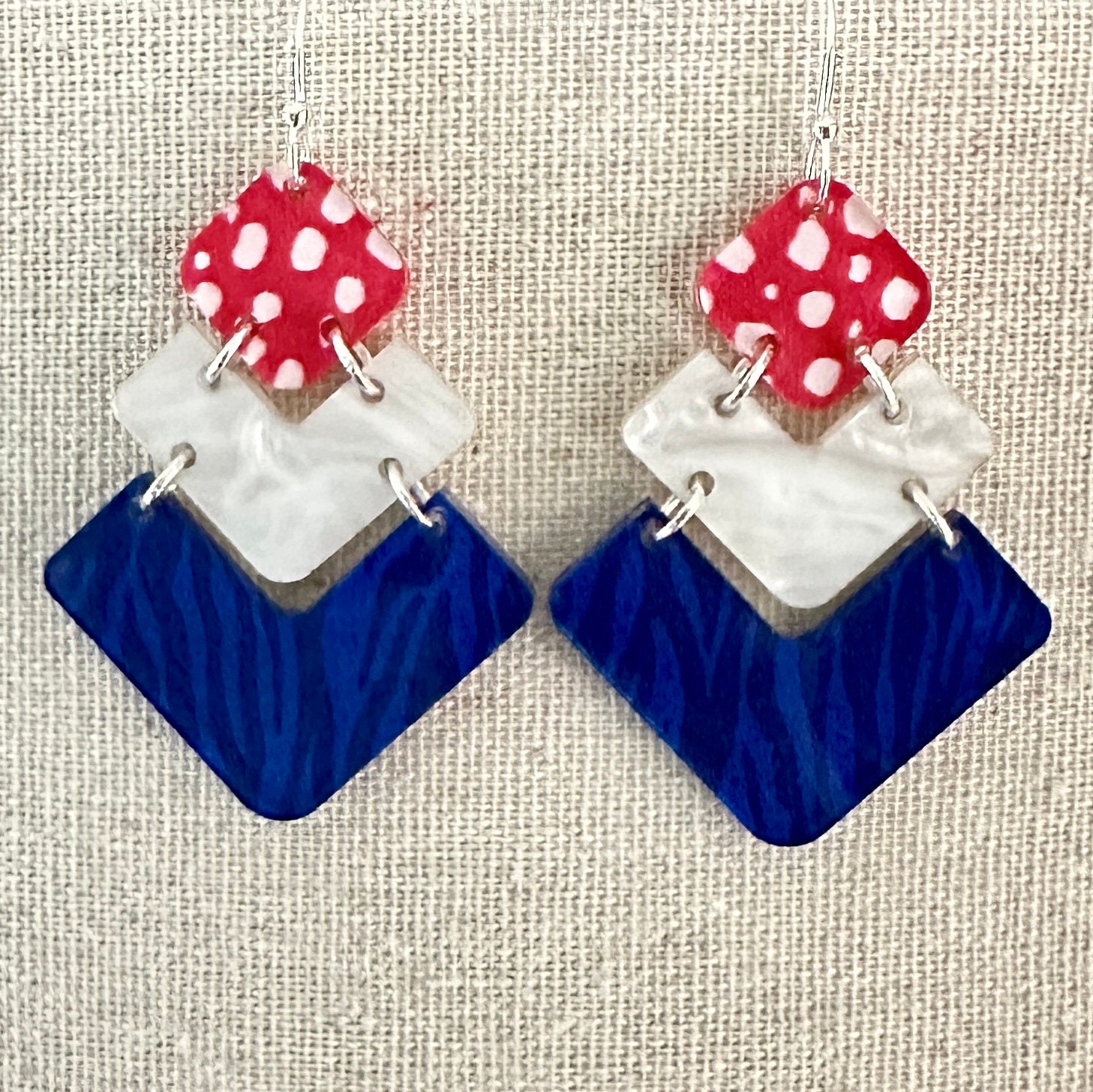4th of July Earrings view 2