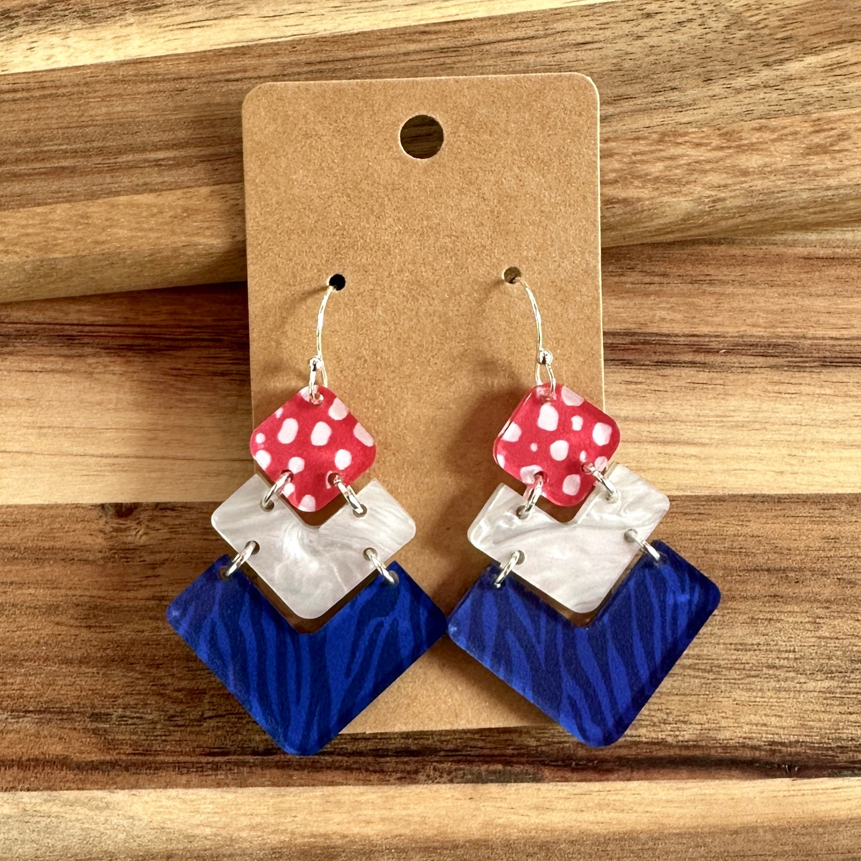 4th of July Earrings view 3