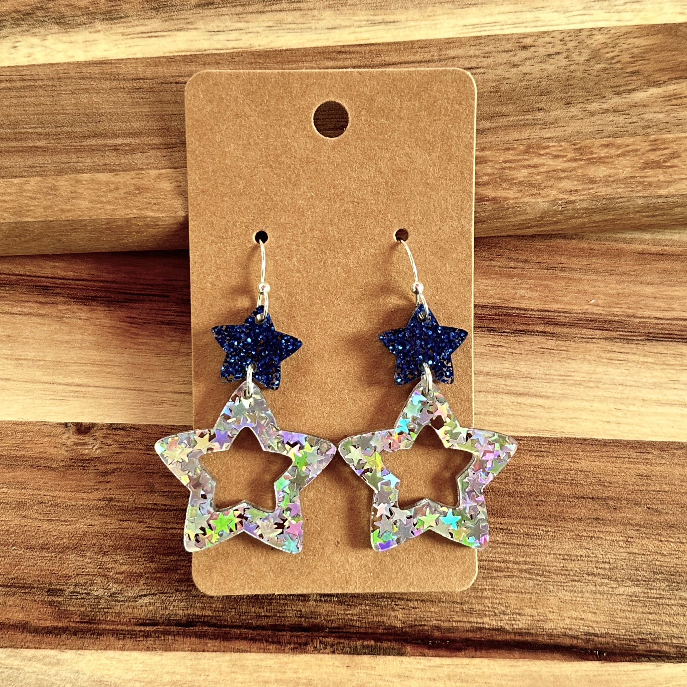 4th of July Earrings view 3