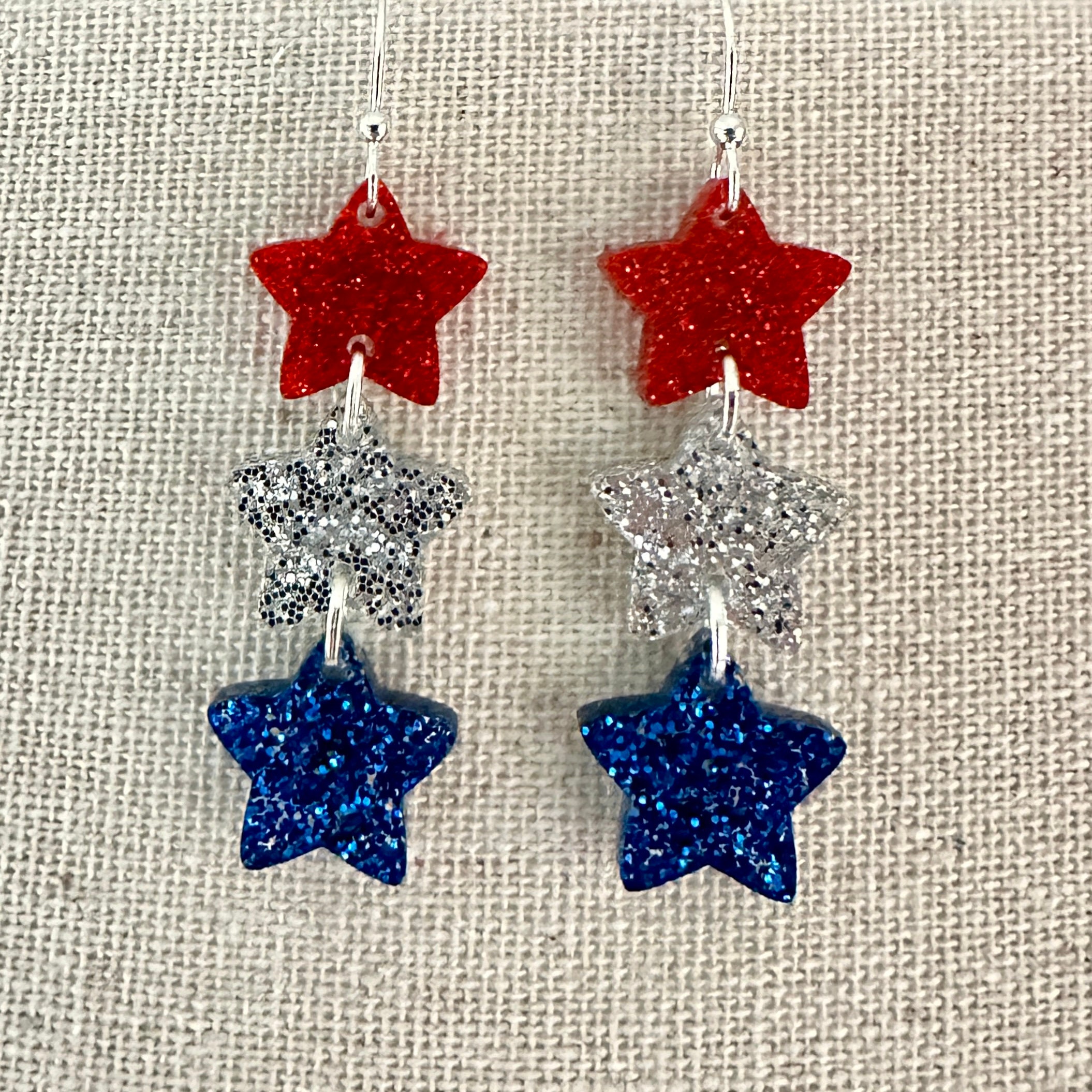 4th of July Earrings view 2