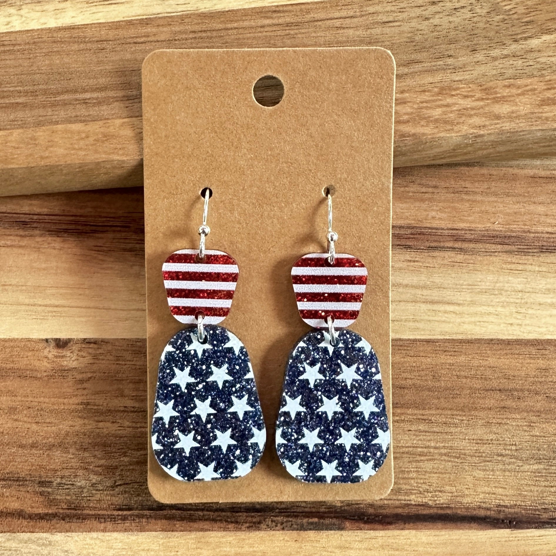4th of July Earrings view 3