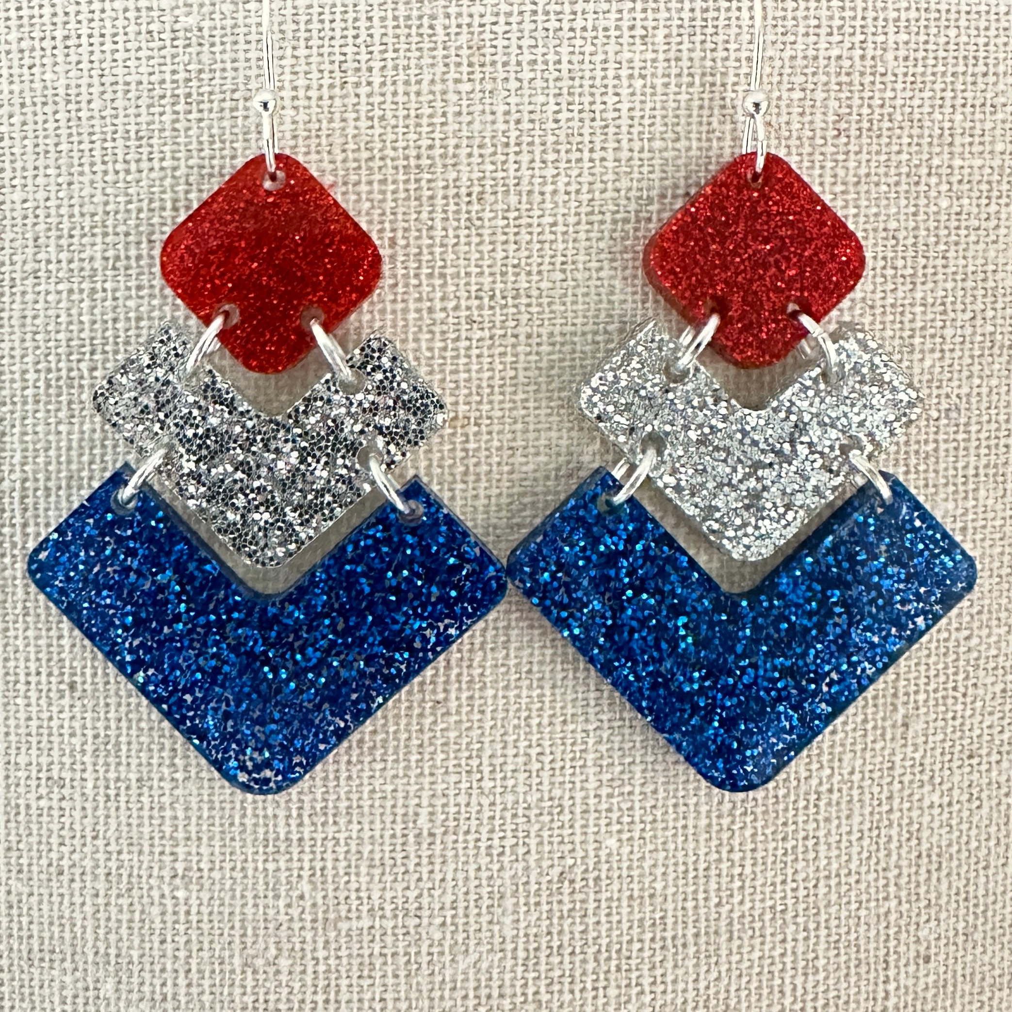 4th of July Earrings view 2