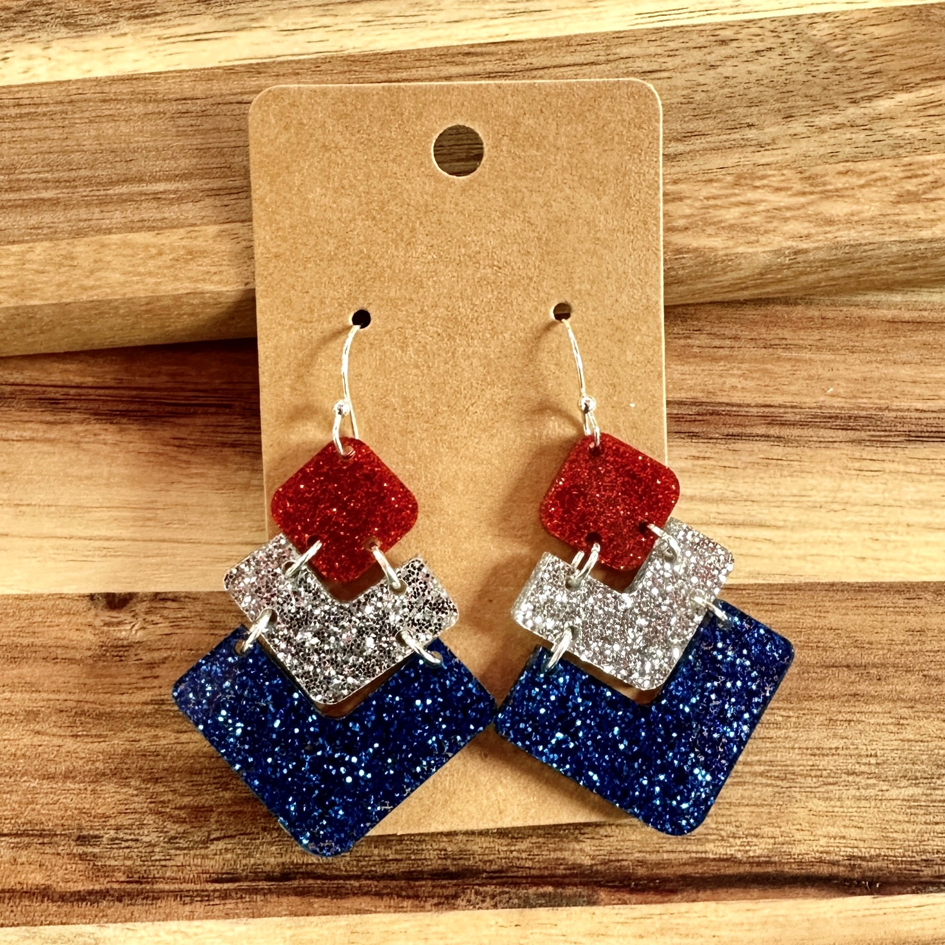 4th of July Earrings view 3
