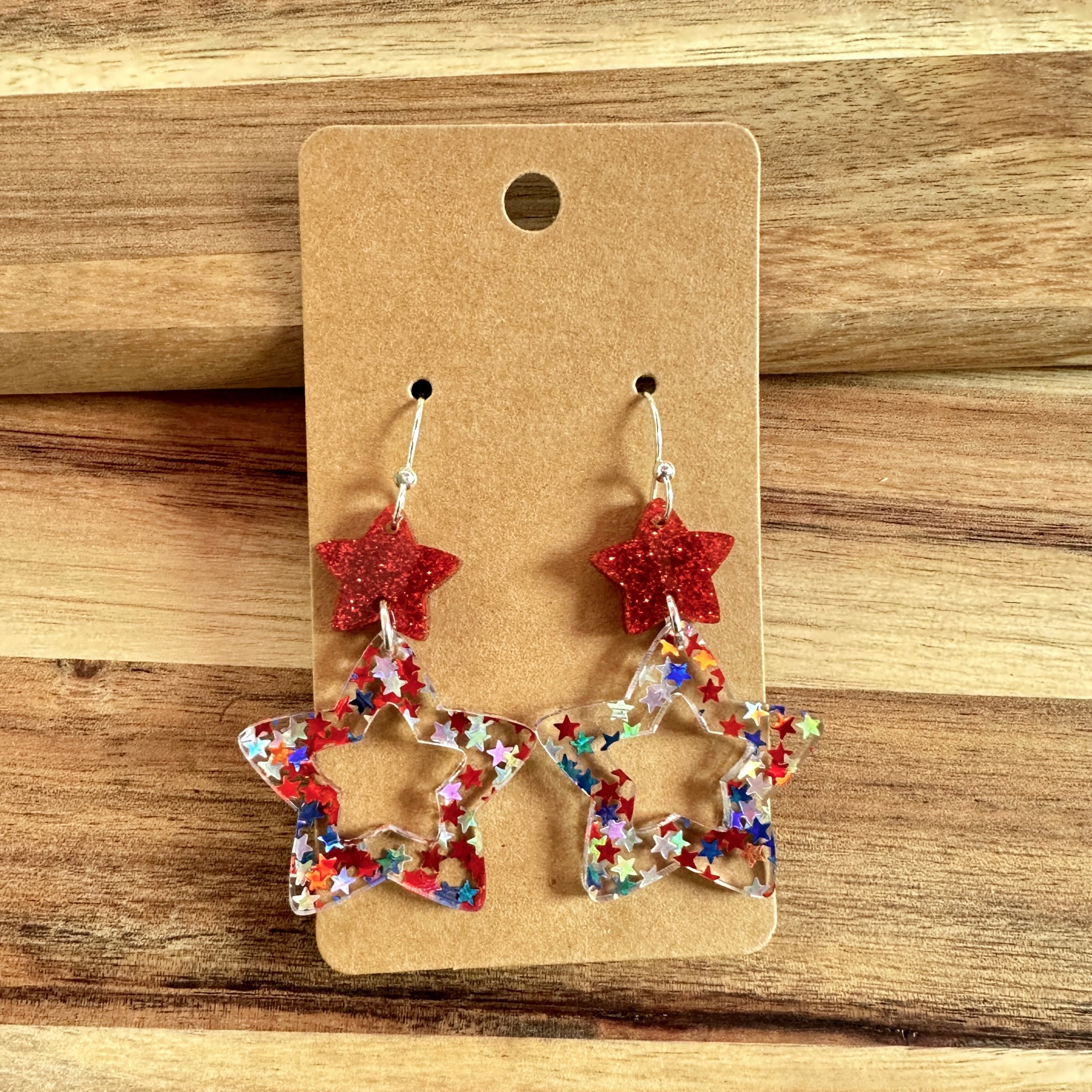 4th of July Earrings view 3