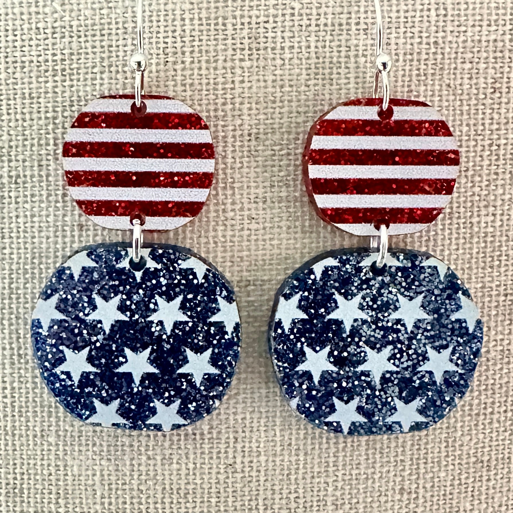 4th of July Earrings view 2