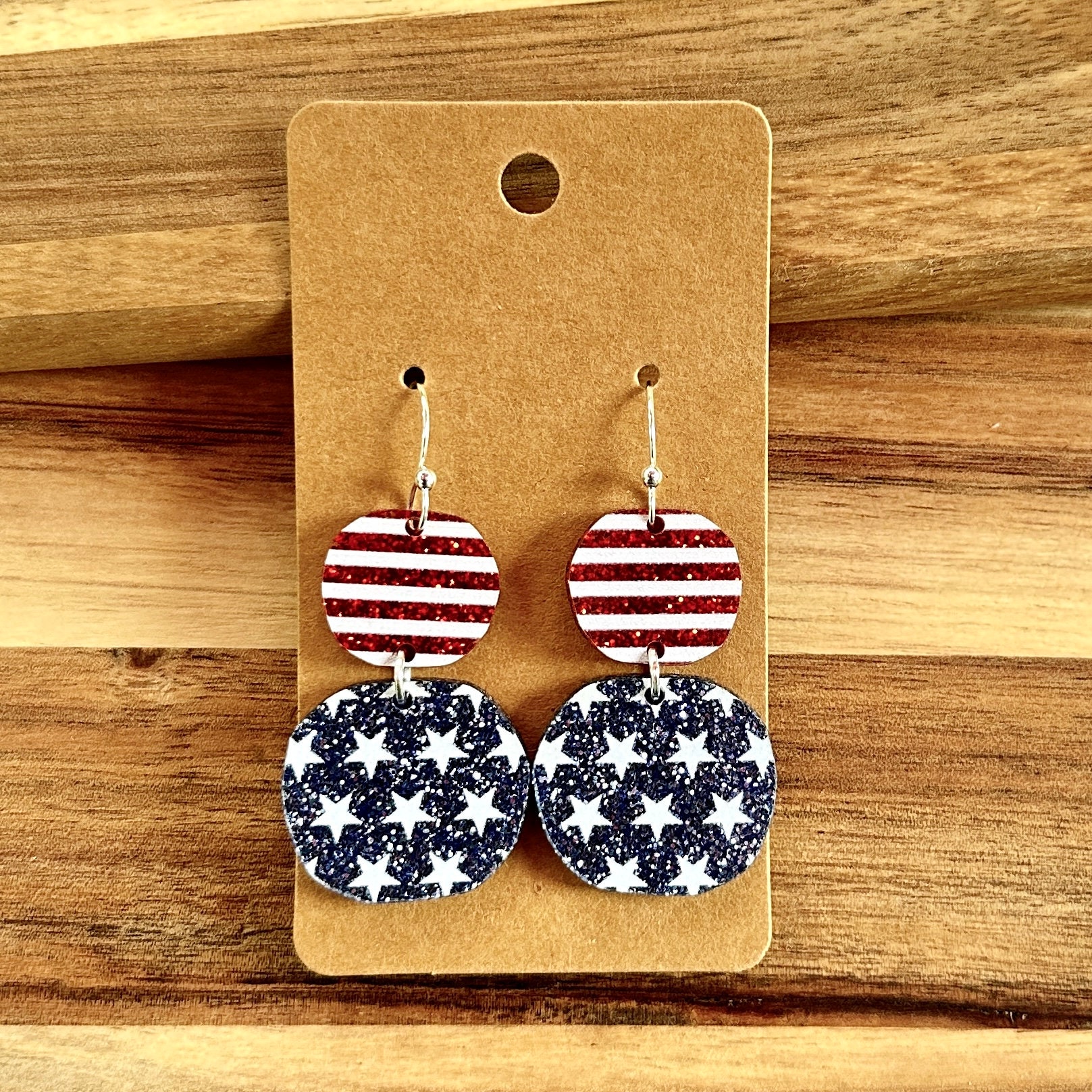 4th of July Earrings view 3