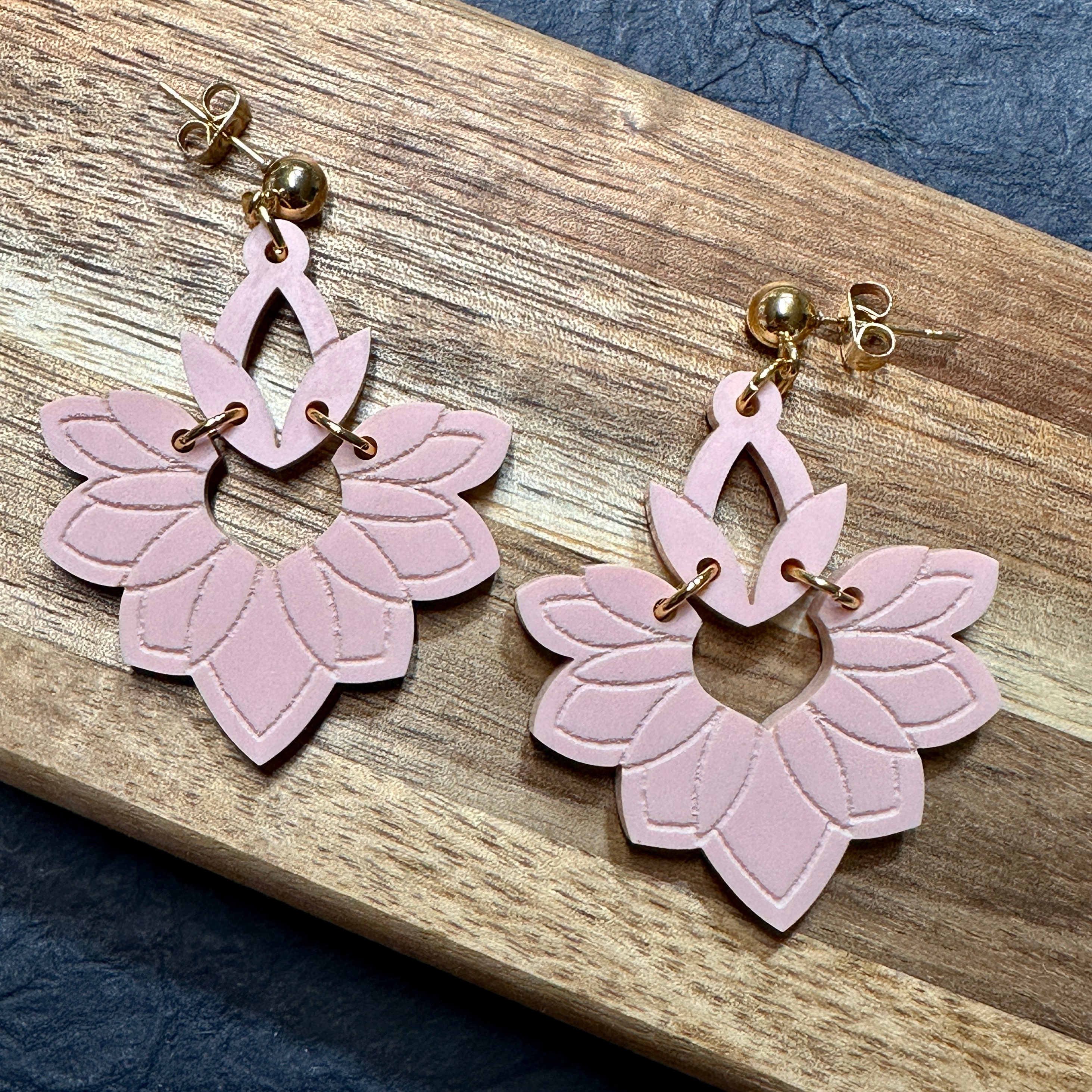 Acrylic Earrings view 2