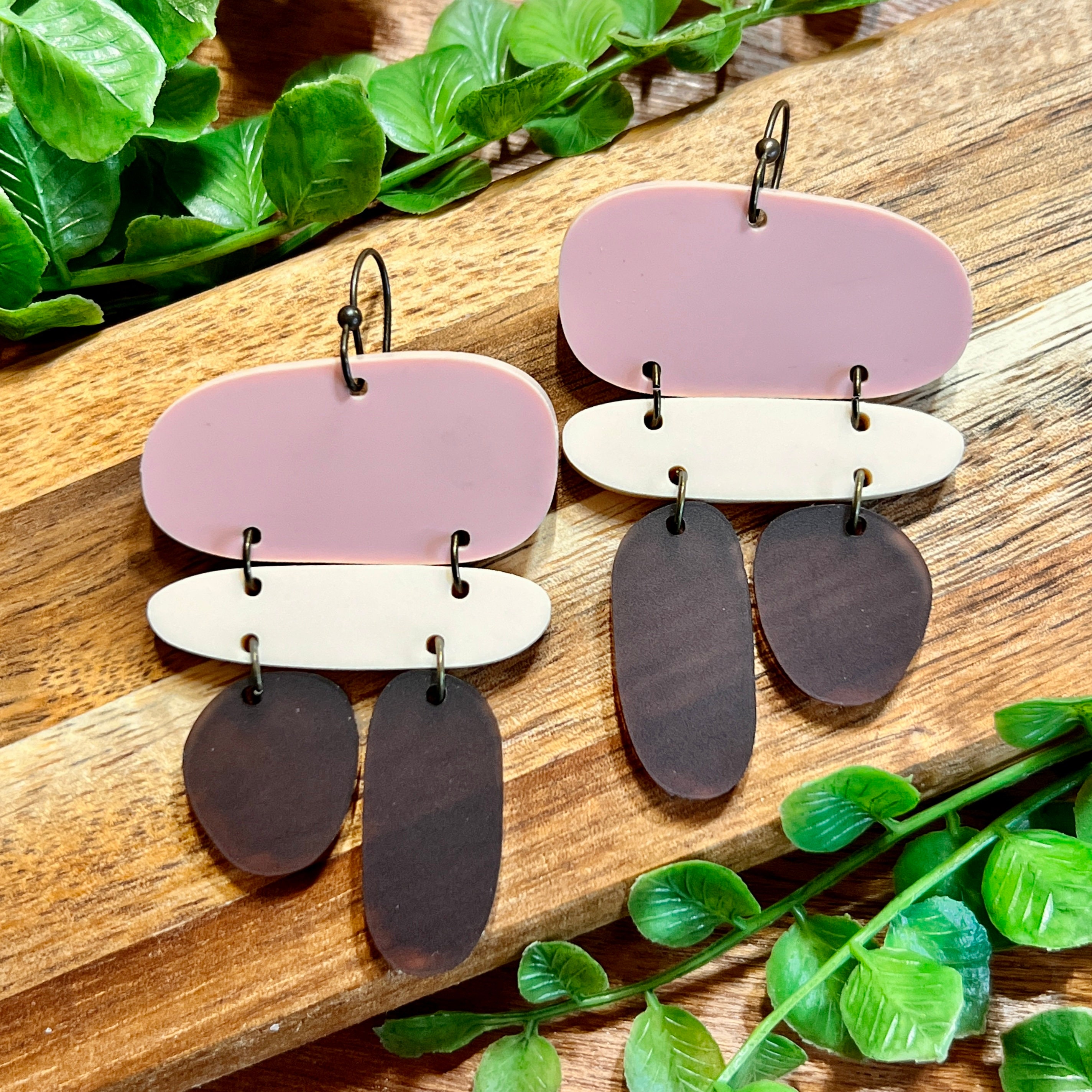 Acrylic Earrings view 2