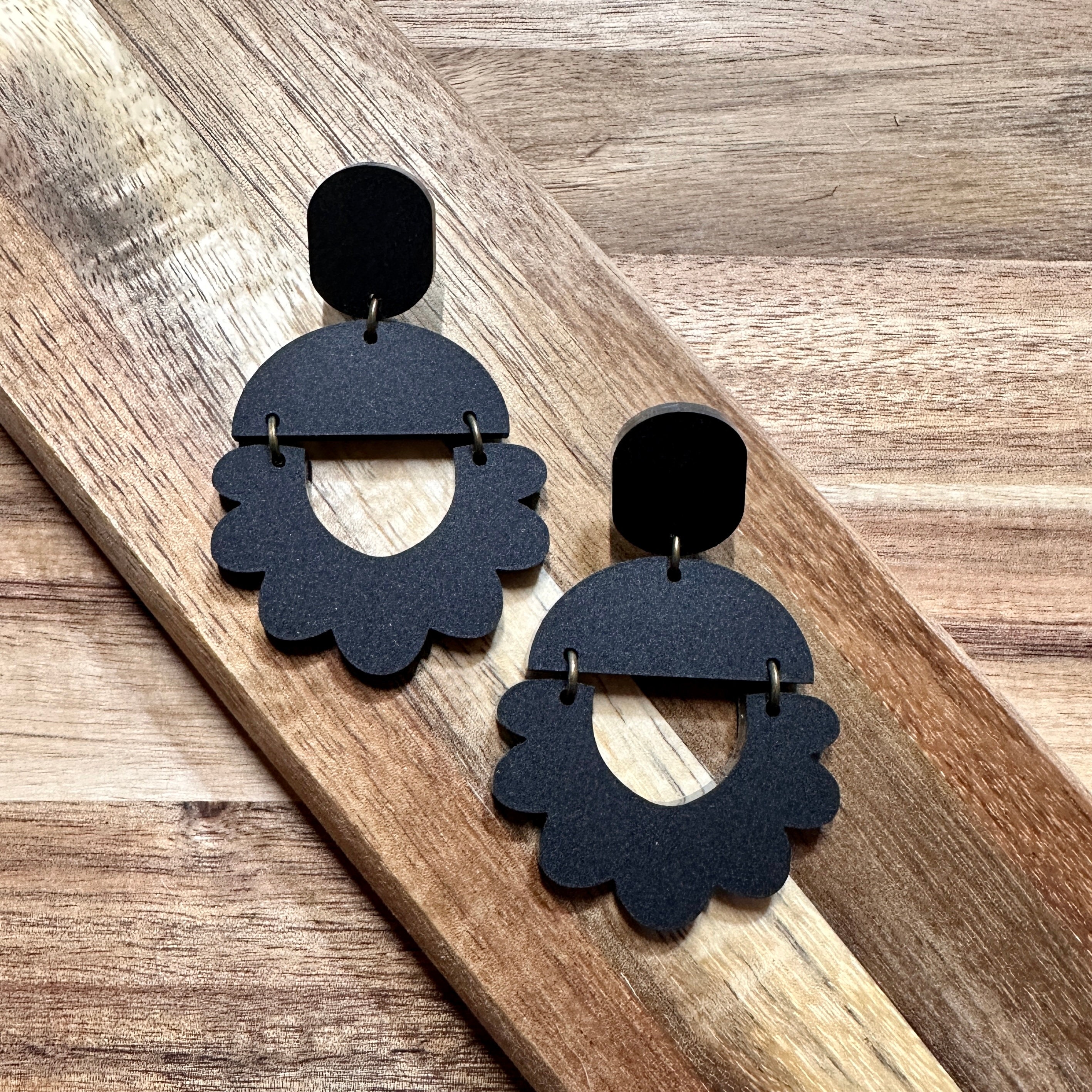 Acrylic Earrings view 2