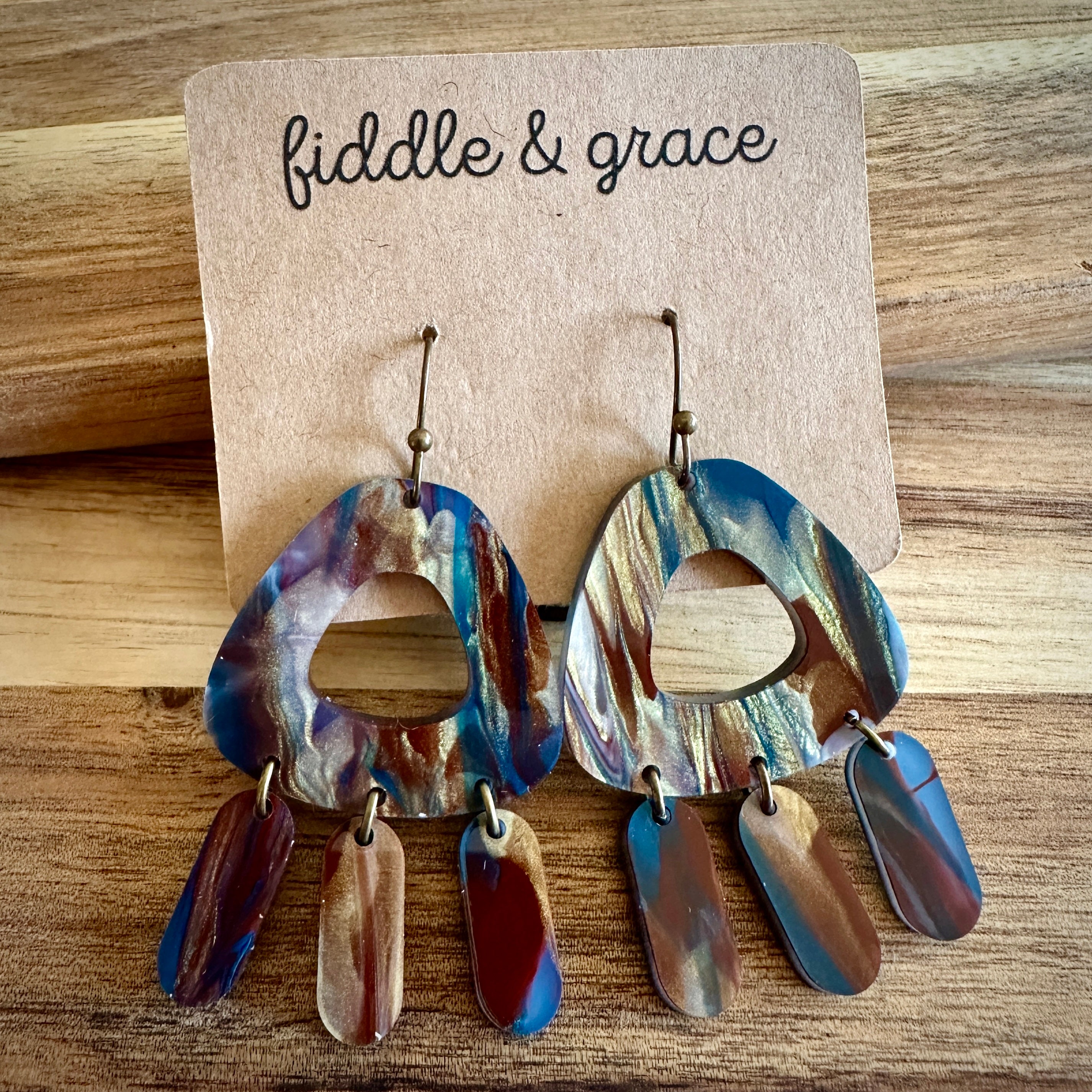 Earrings | Acrylic Earrings | Dangle Earrings | BOHO Earr...