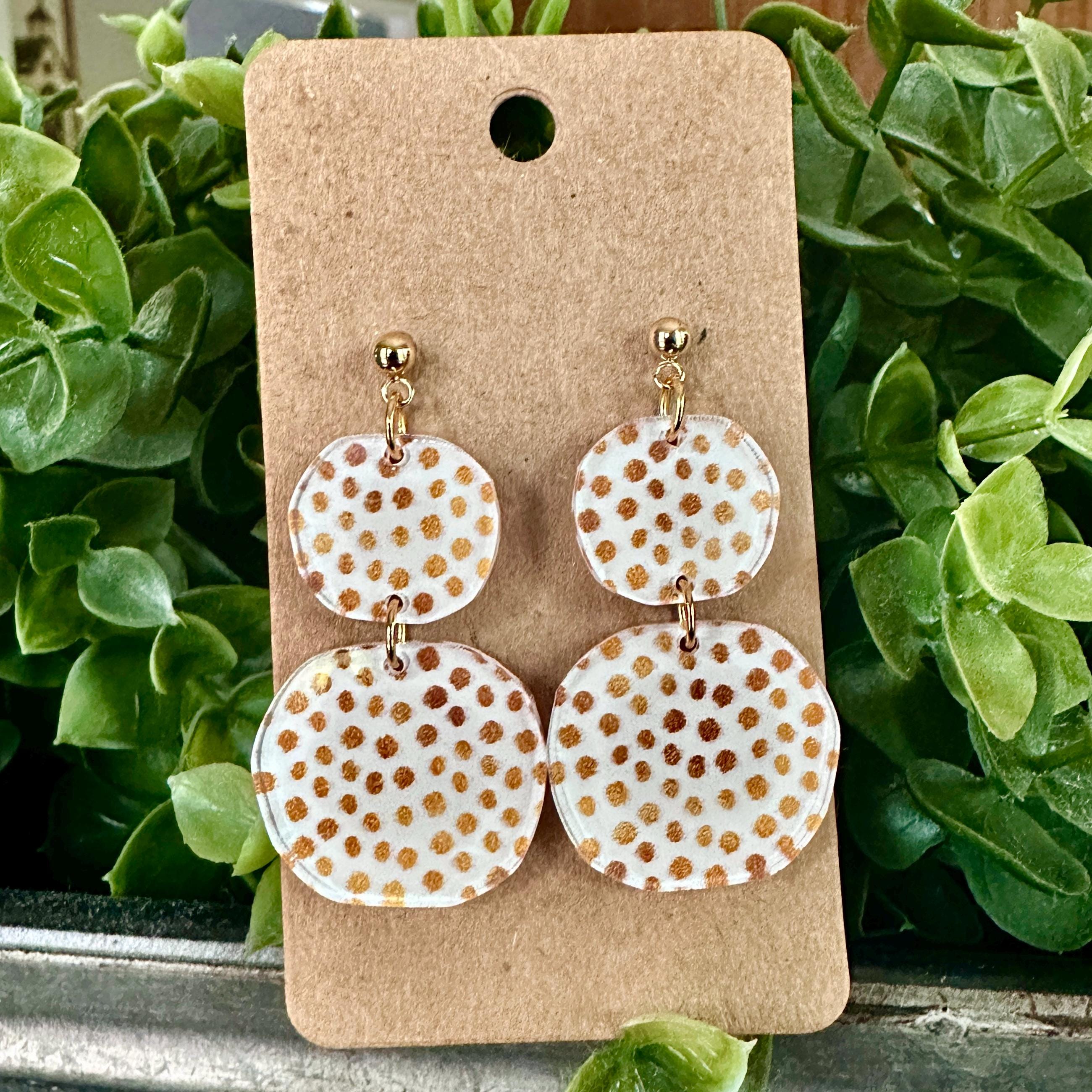 Acrylic Earrings view 2