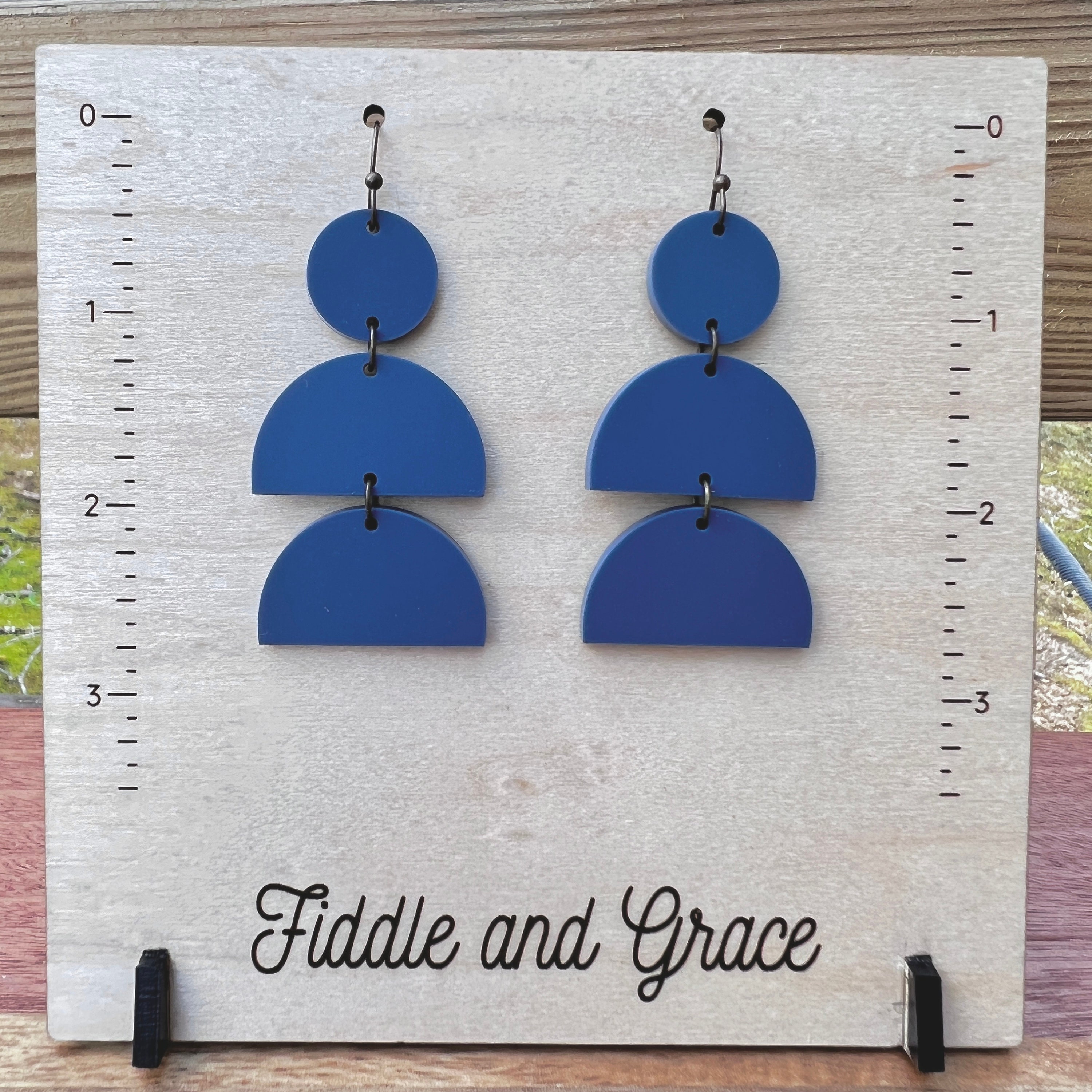 Acrylic Earrings view 2