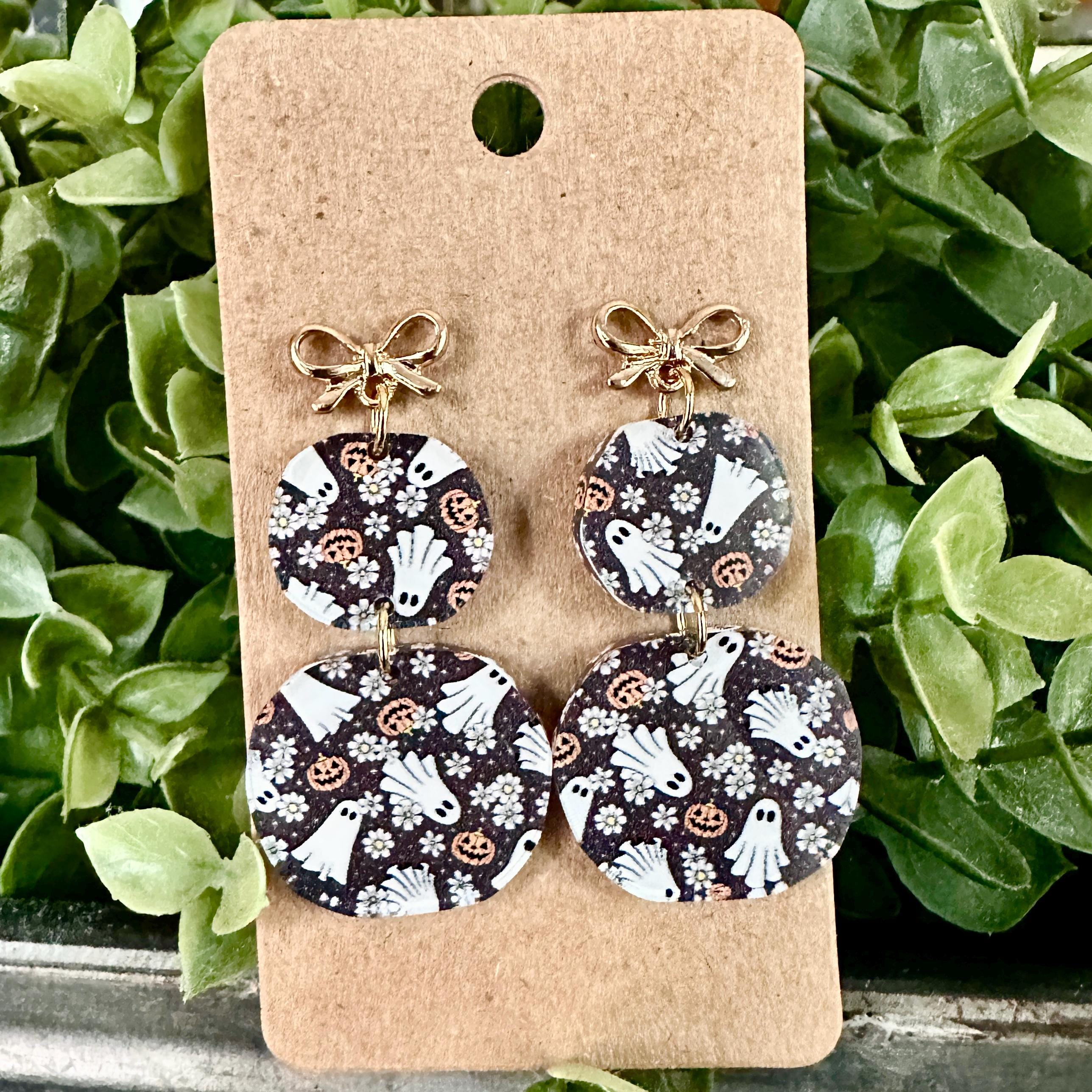 Ghost Earrings view 2