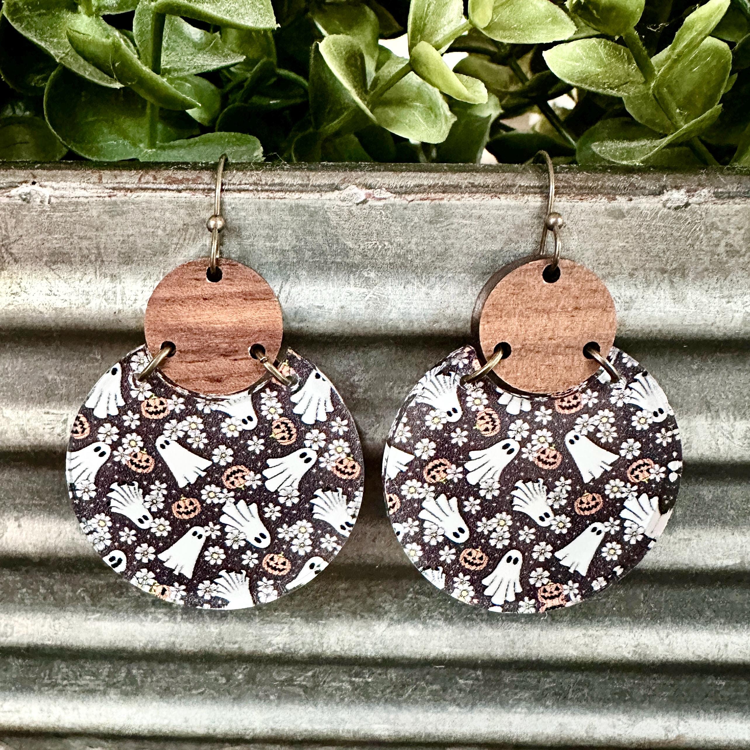 Ghost Earrings view 2