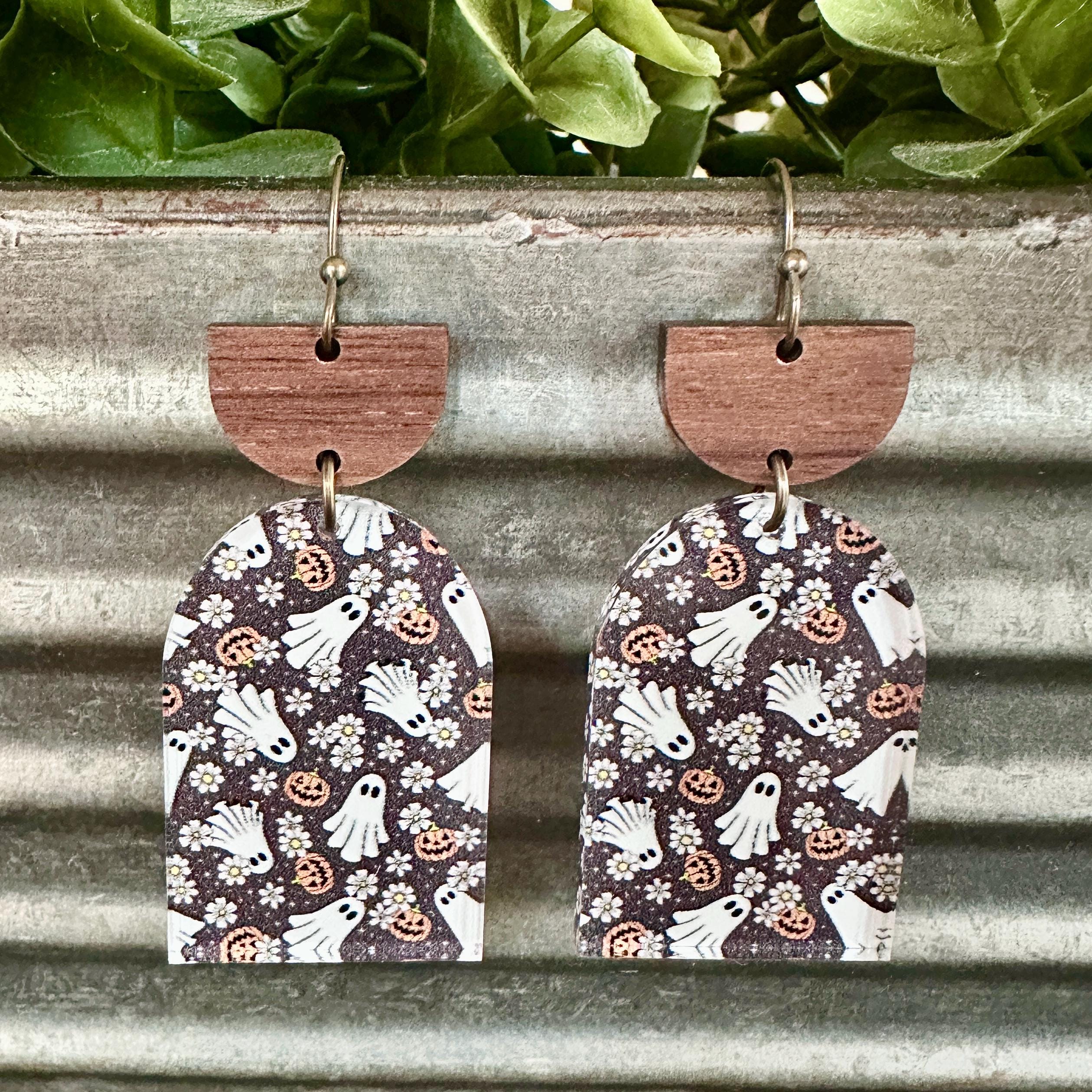 Ghost Earrings view 2