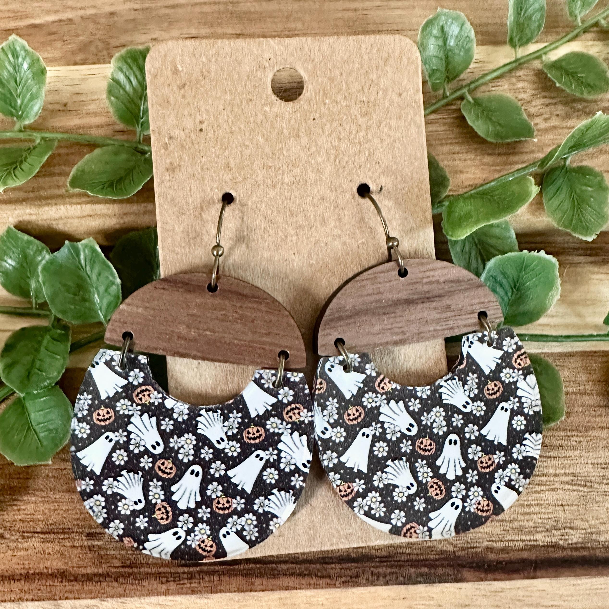 Ghost Earrings | Halloween Earrings | Ghosts | Ghost Jewe...