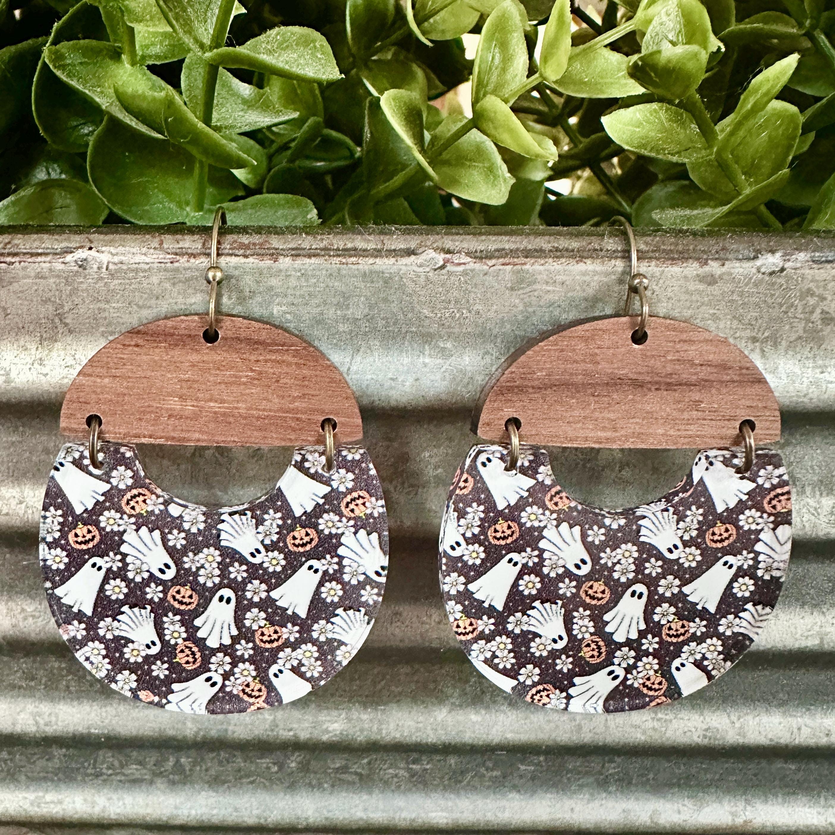 Ghost Earrings view 2