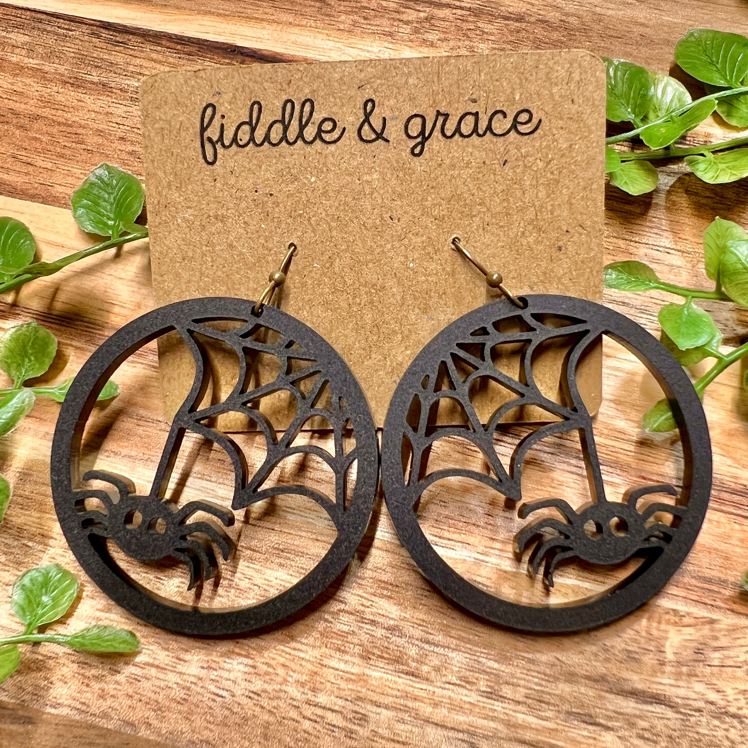 Halloween Earrings | Earrings | Halloween | Spider Earrin...