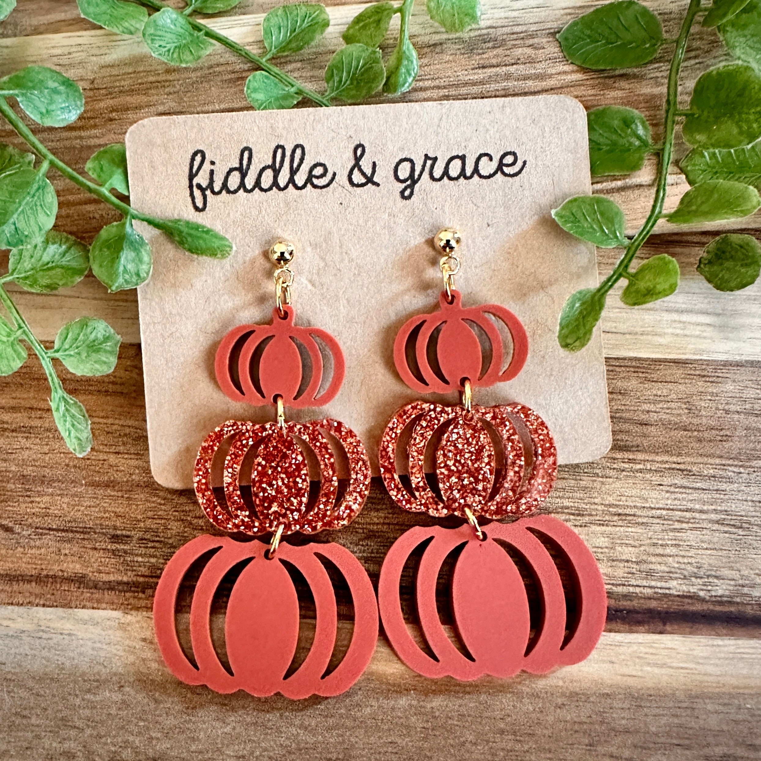 Halloween Earrings | Earrings | Halloween | Pumkin Earrin...