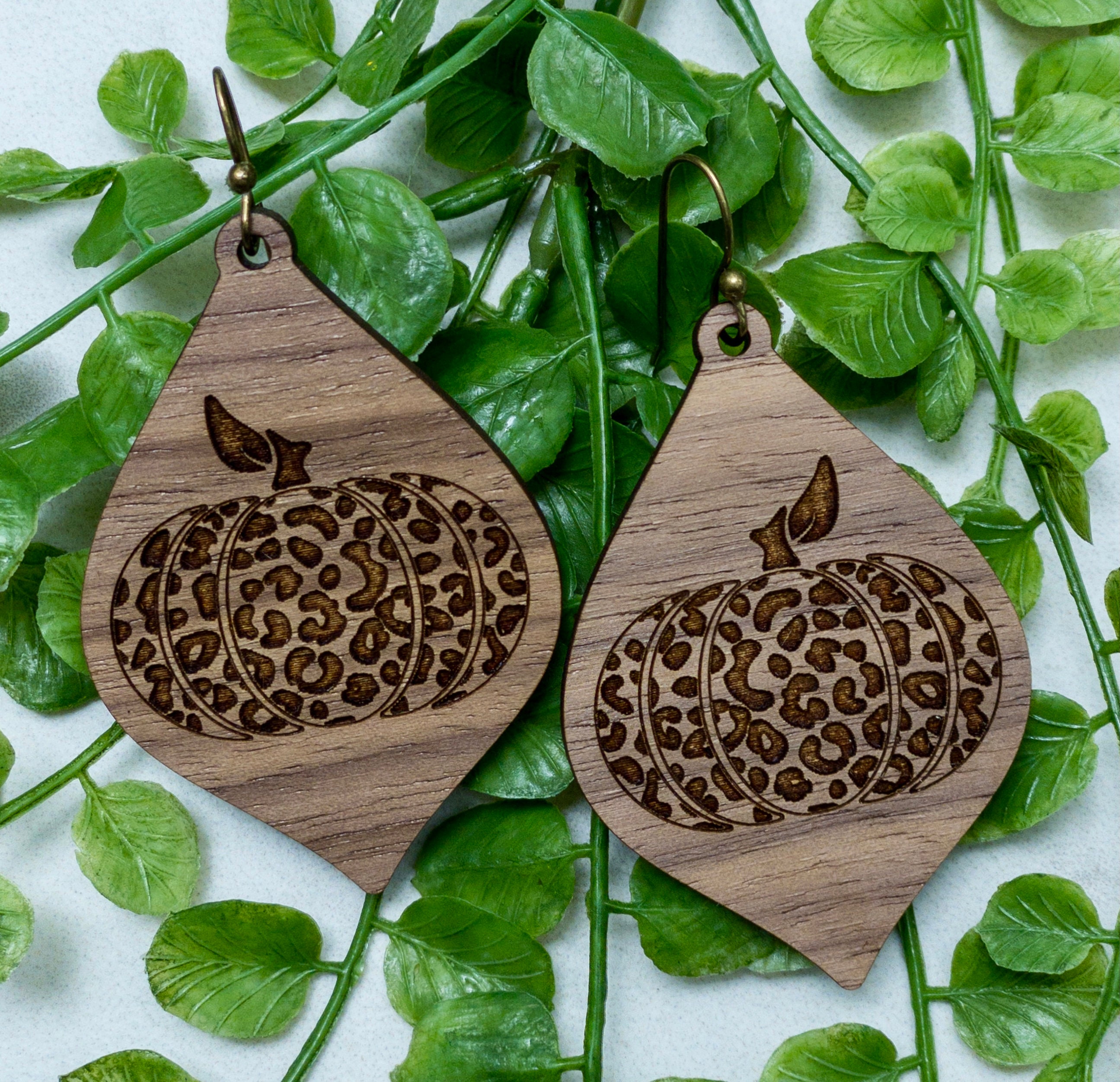 Pumpkin Earrings view 2