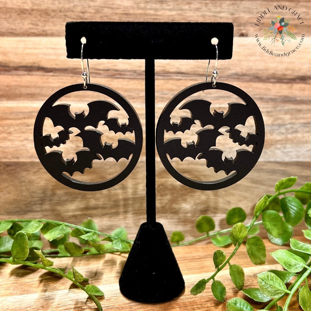 Halloween Earrings view 2