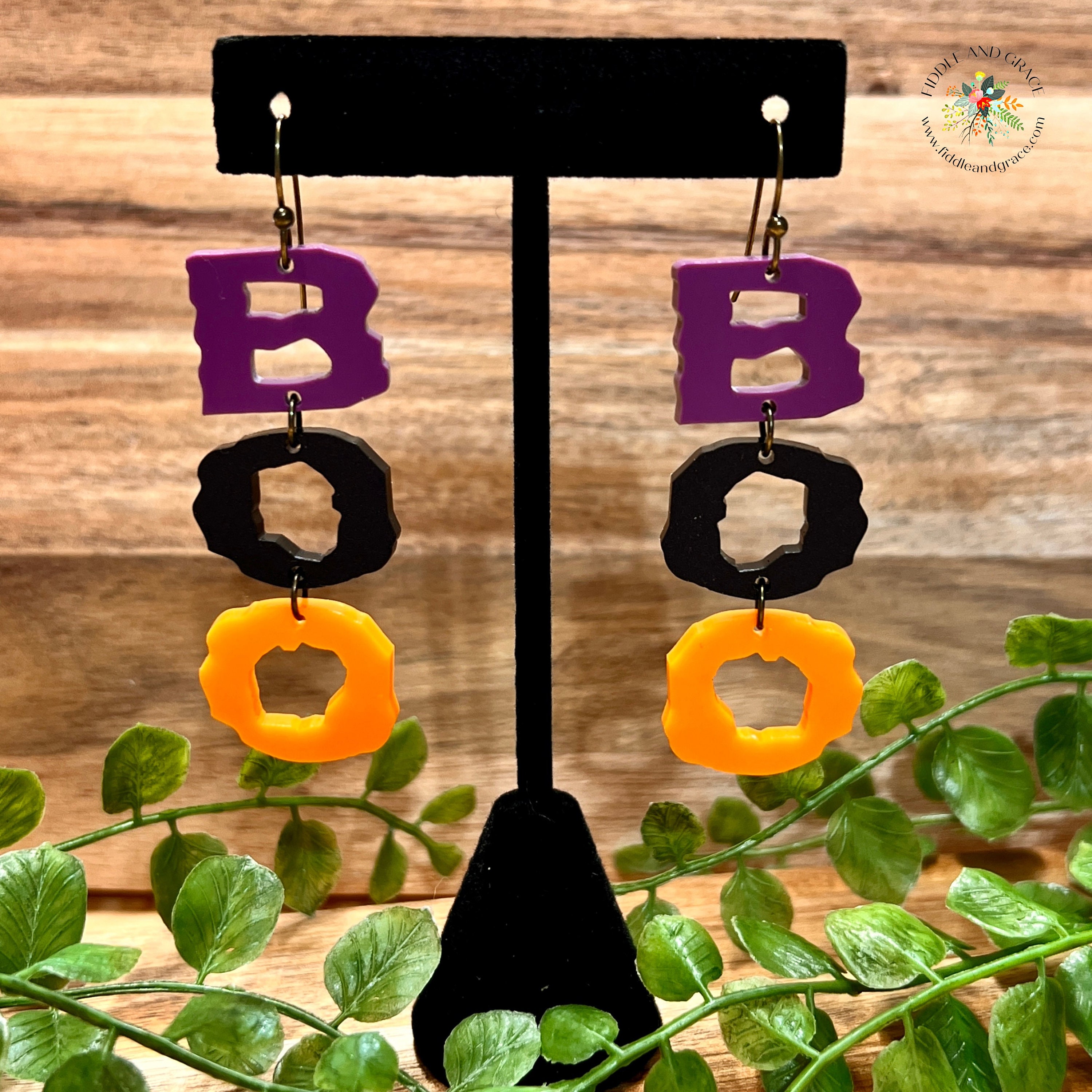 Halloween Earrings view 2