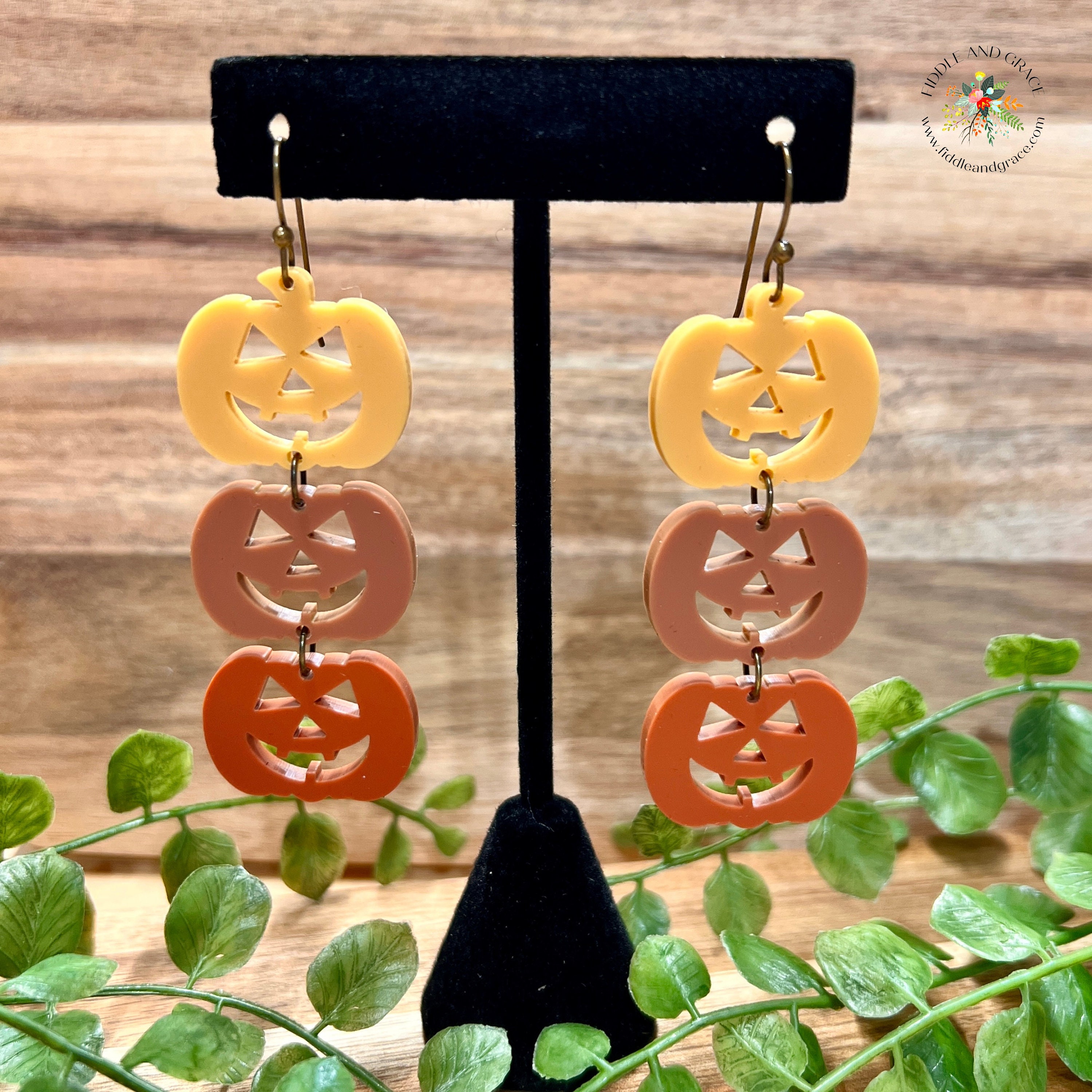 Halloween Earrings view 2