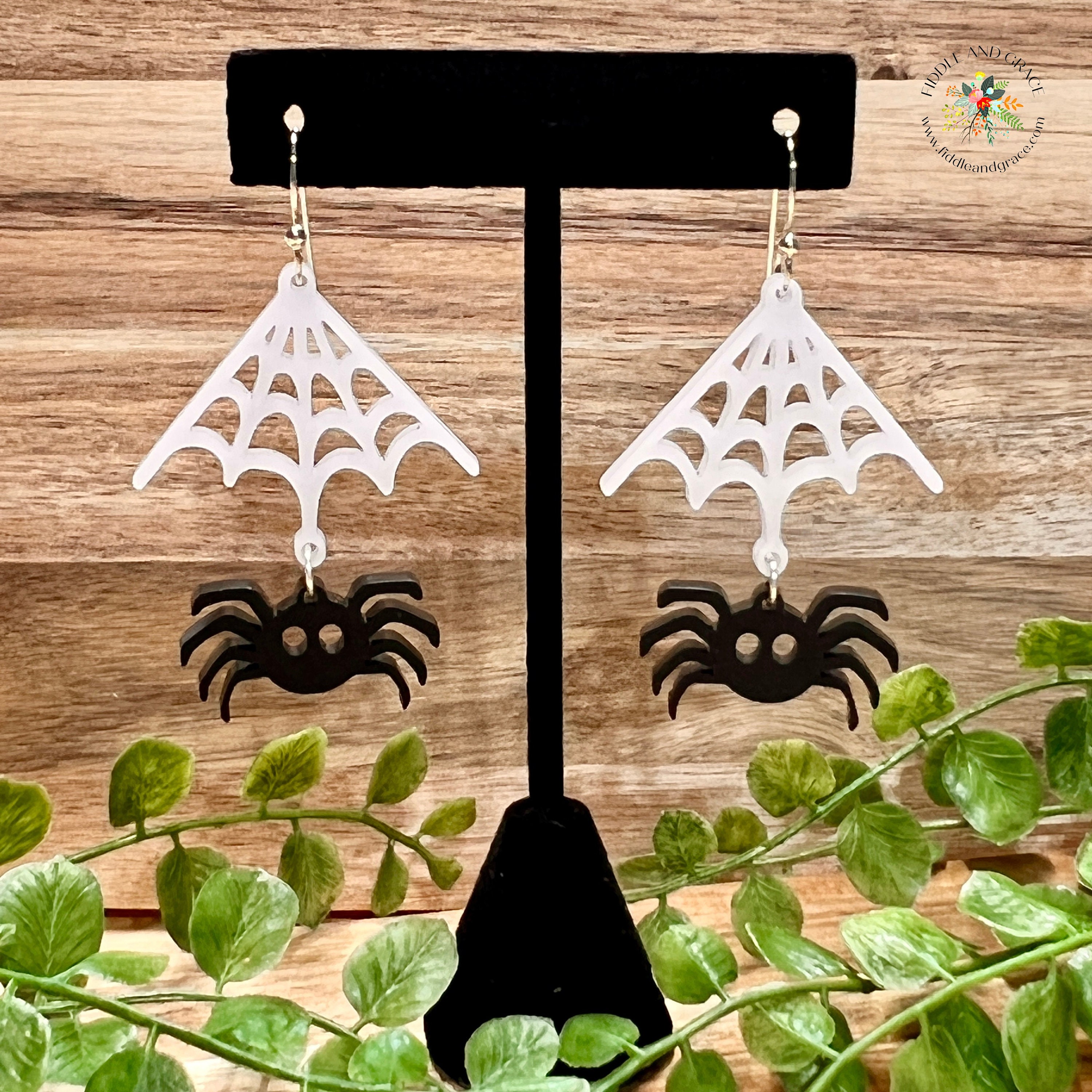 Halloween Earrings view 2