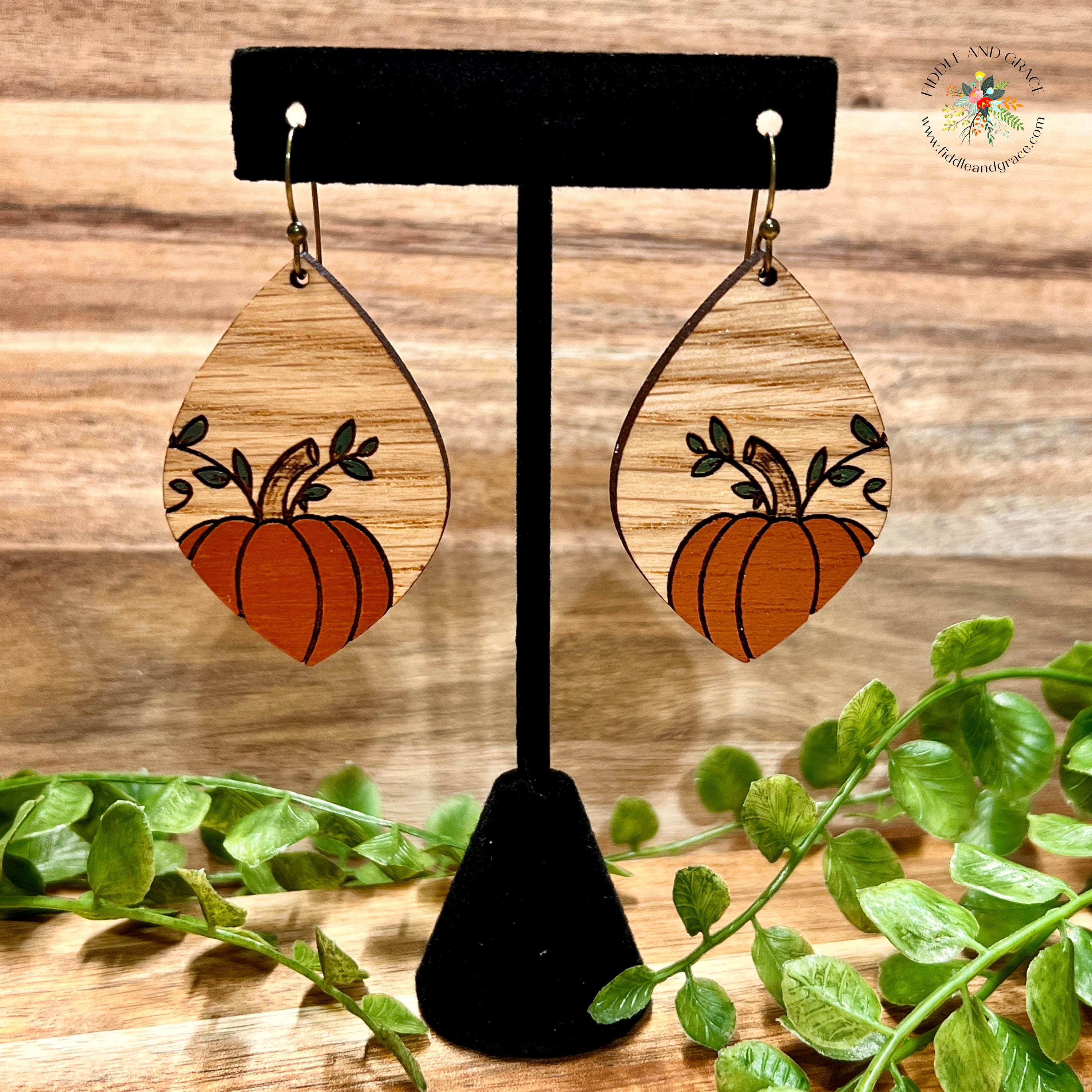 Halloween Earrings view 2