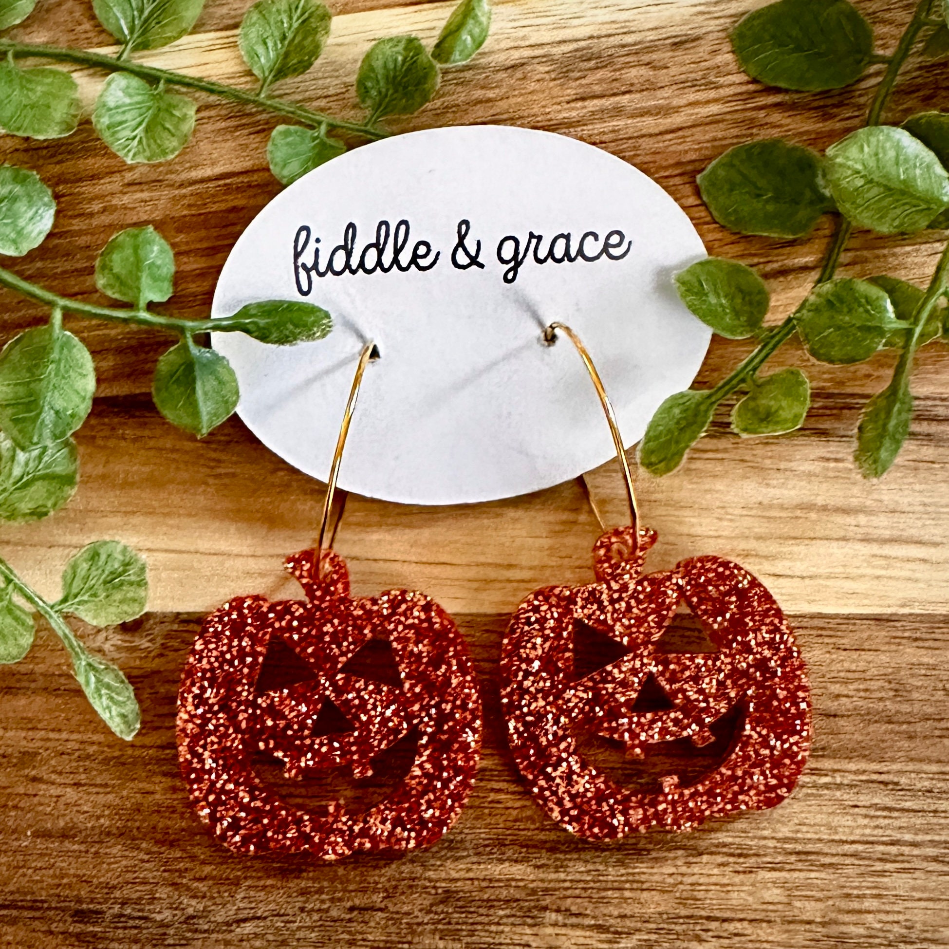 Halloween Earrings | Earrings | Halloween | Pumpkin Earri...