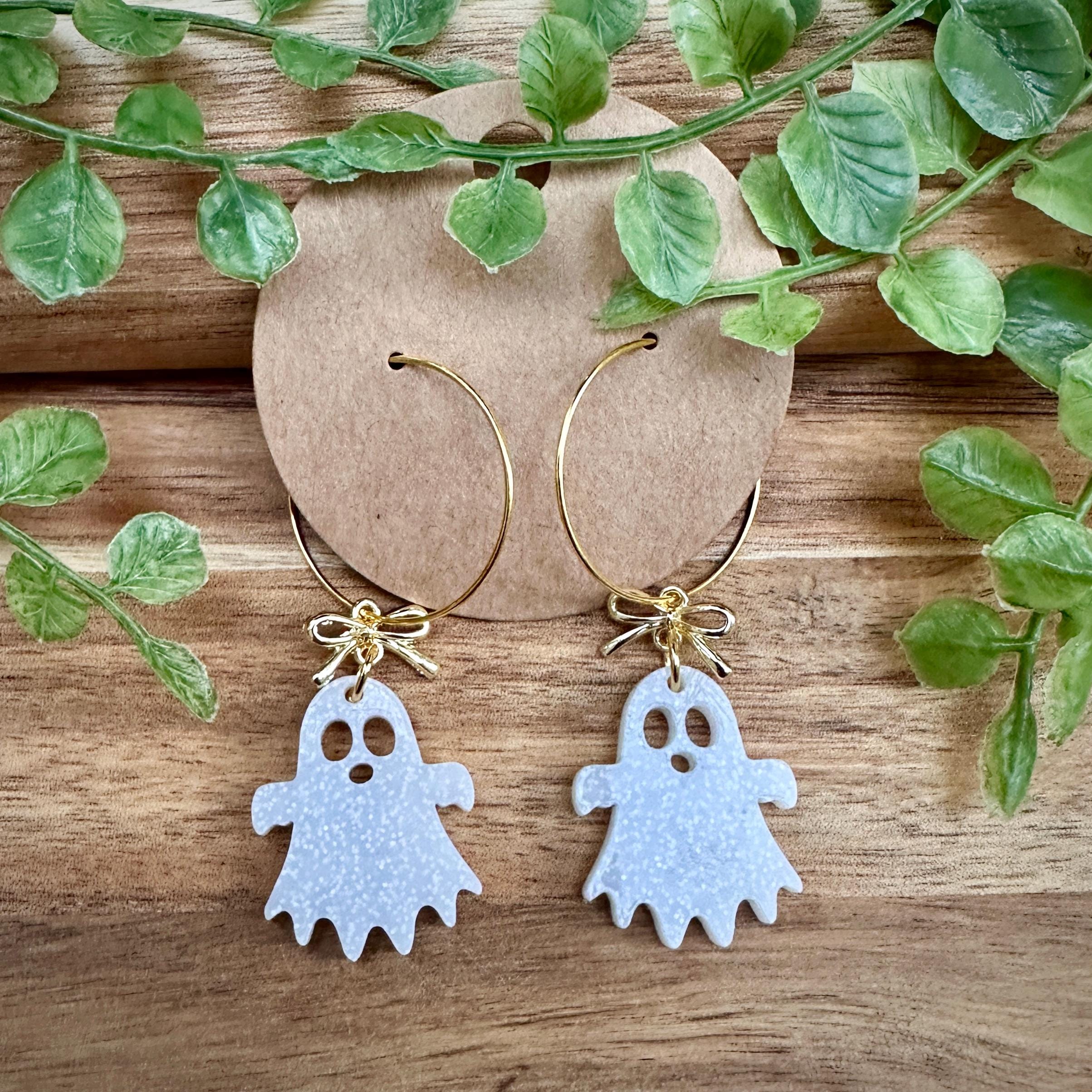 Earrings | Halloween Earrings | Halloween | Ghosts Earrin...