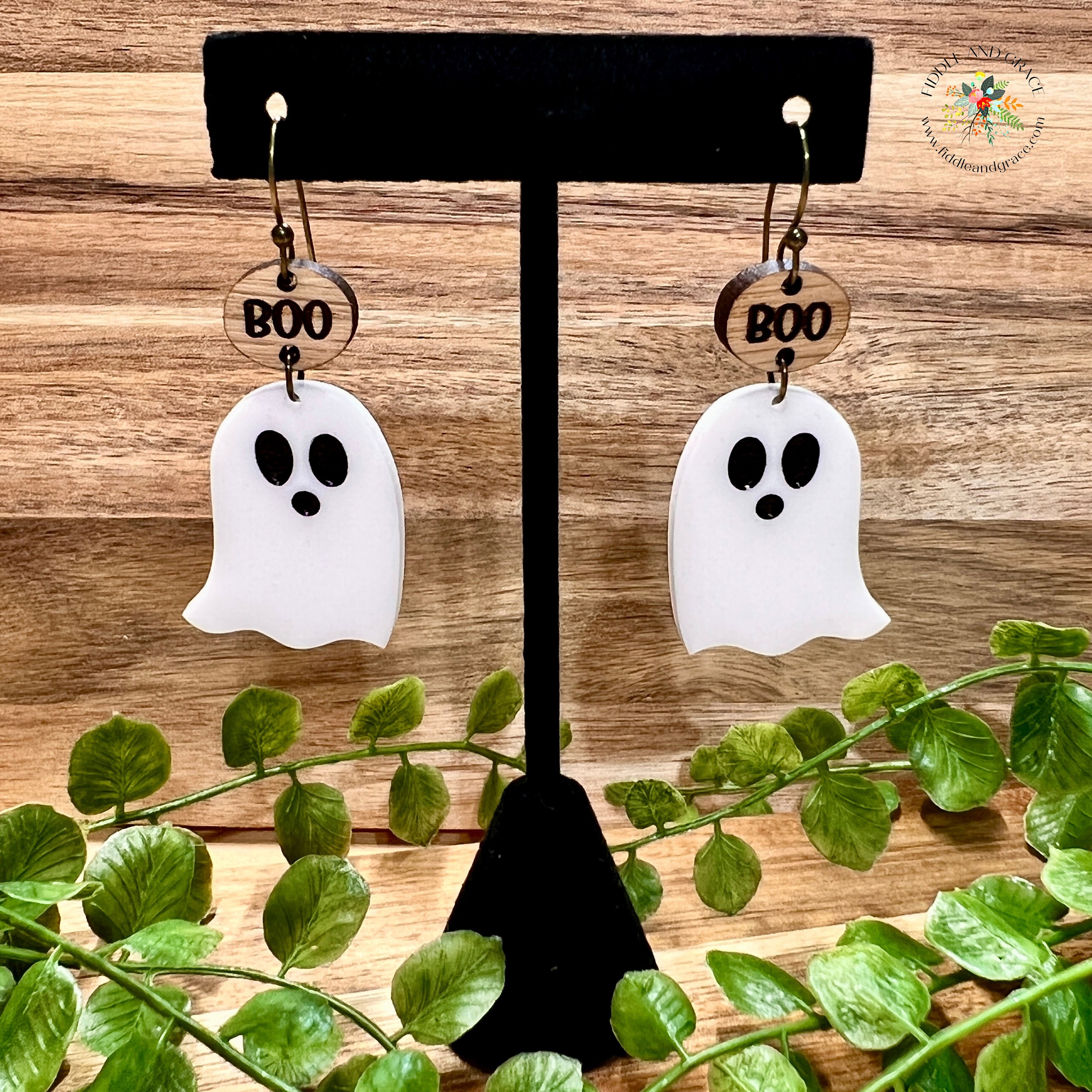 Halloween Earrings view 2