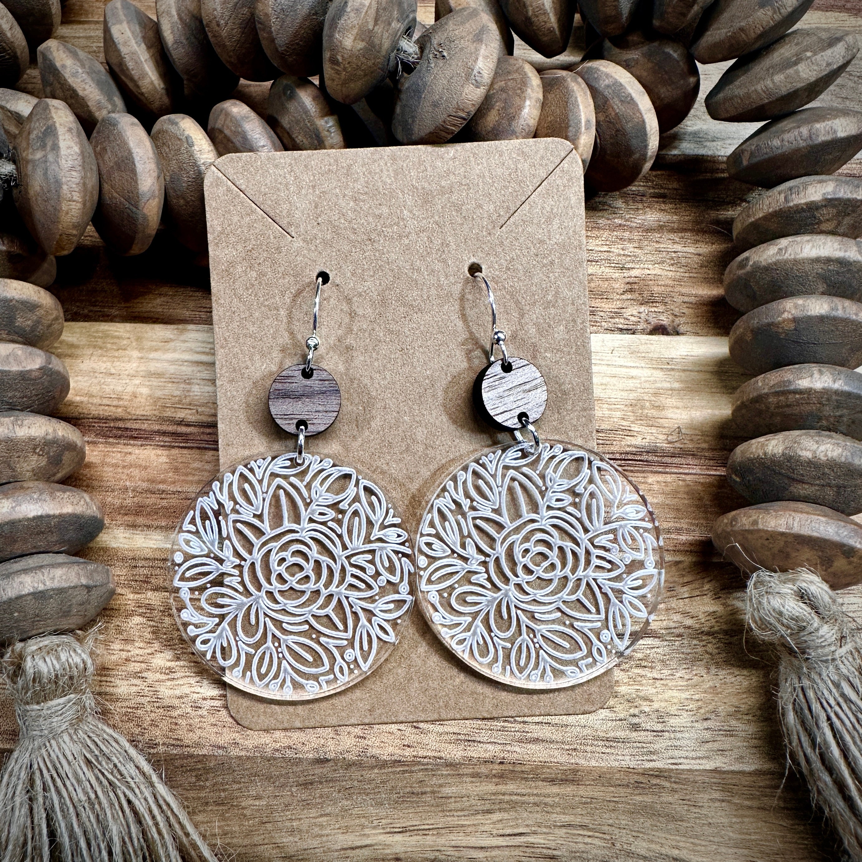 Earrings | Acrylic Earrings | Dangle Earrings | Acrylic a...