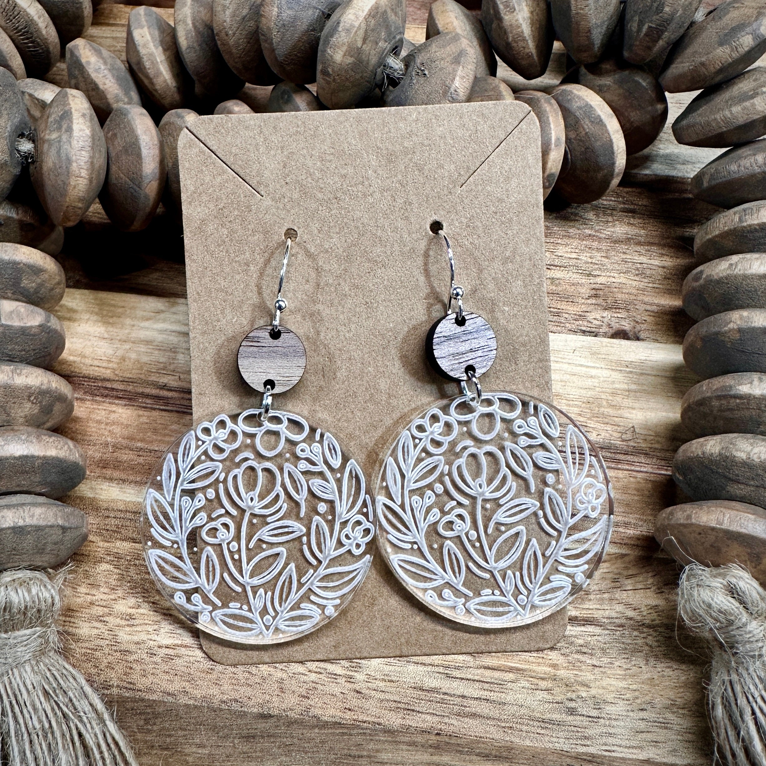 Earrings | Acrylic Earrings | Dangle Earrings | Acrylic a...