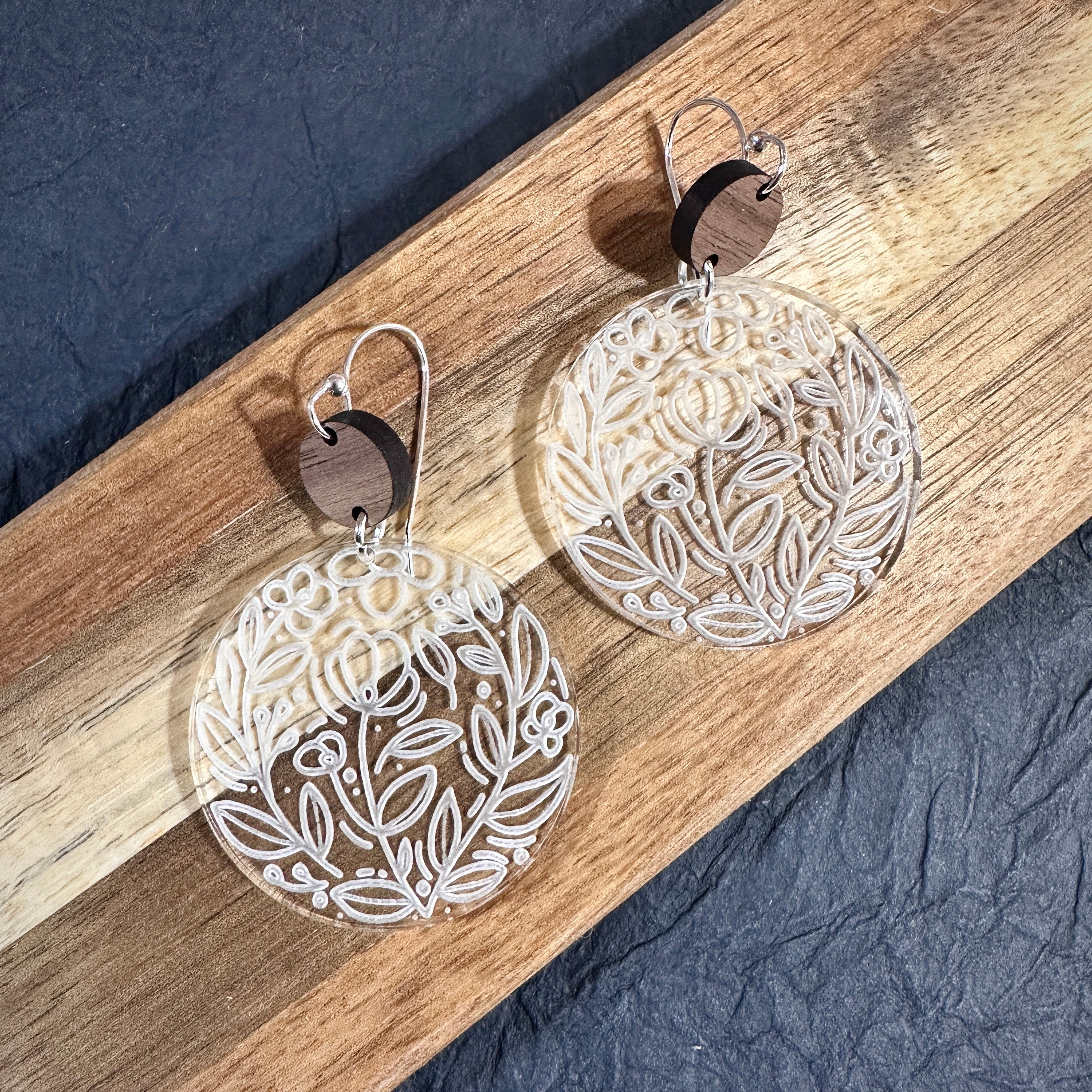 Acrylic Earrings view 2