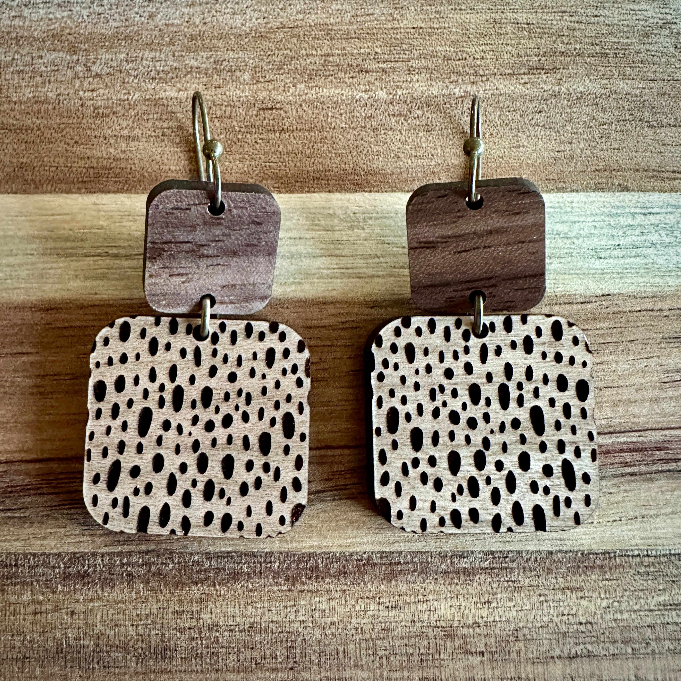 Geometric Earrings view 2