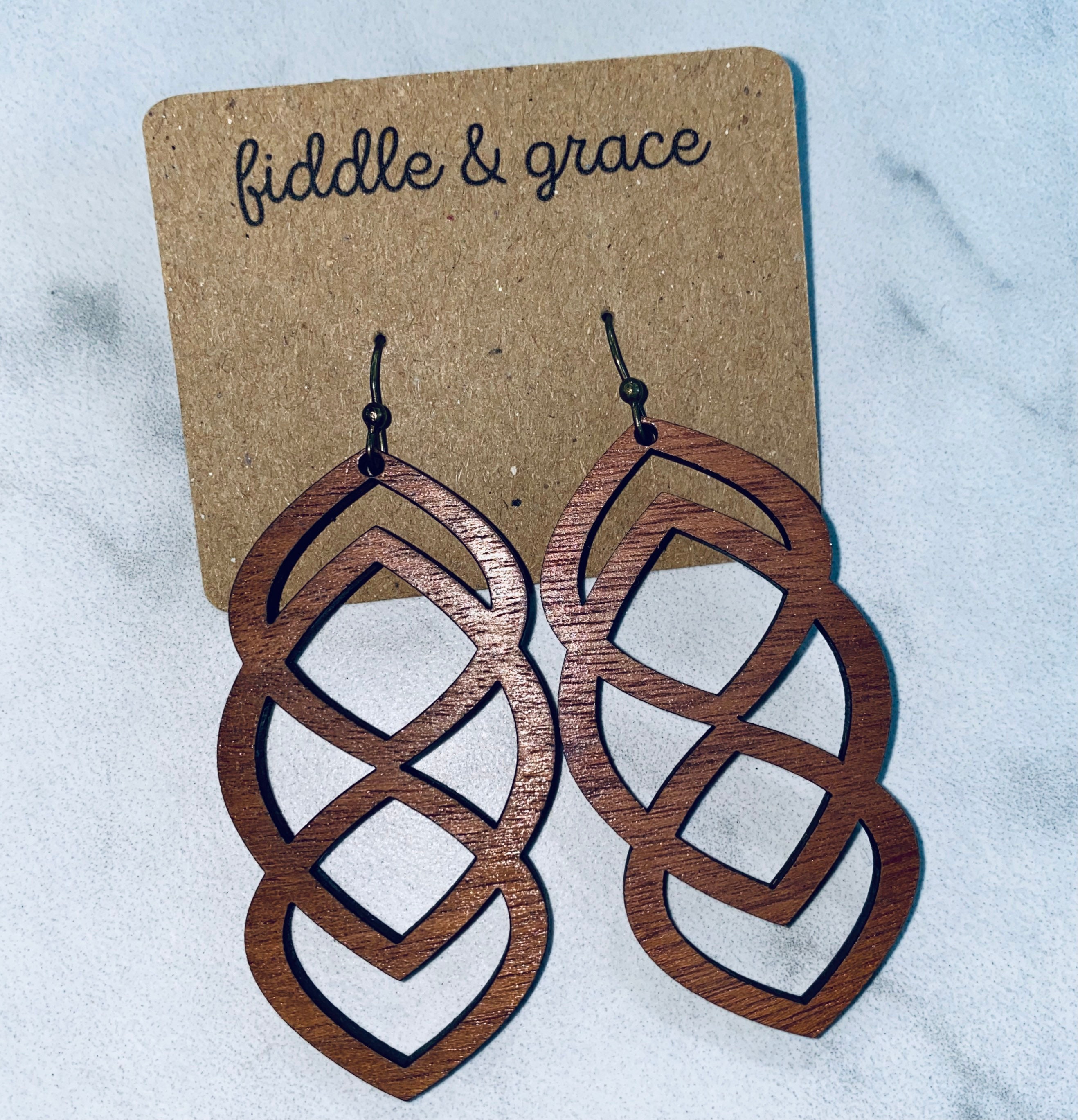 Earrings | Wood Earrings | Wooden Earrings | Wood Jewelry...