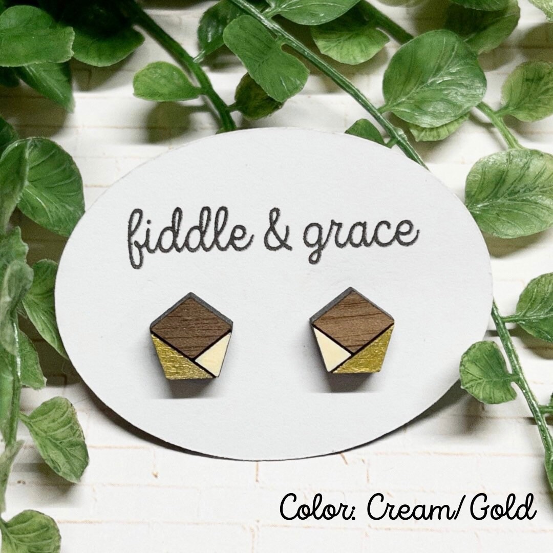 Geometric Earrings view 4