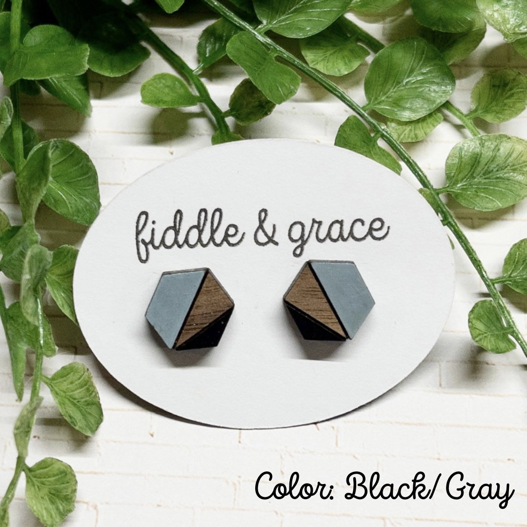 Geometric Earrings view 4