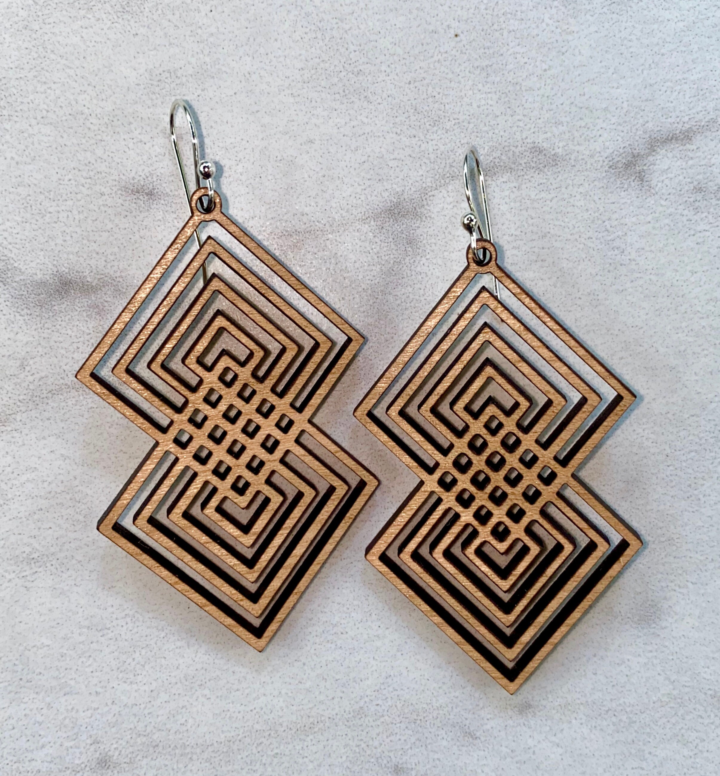 Geometric Earrings view 2