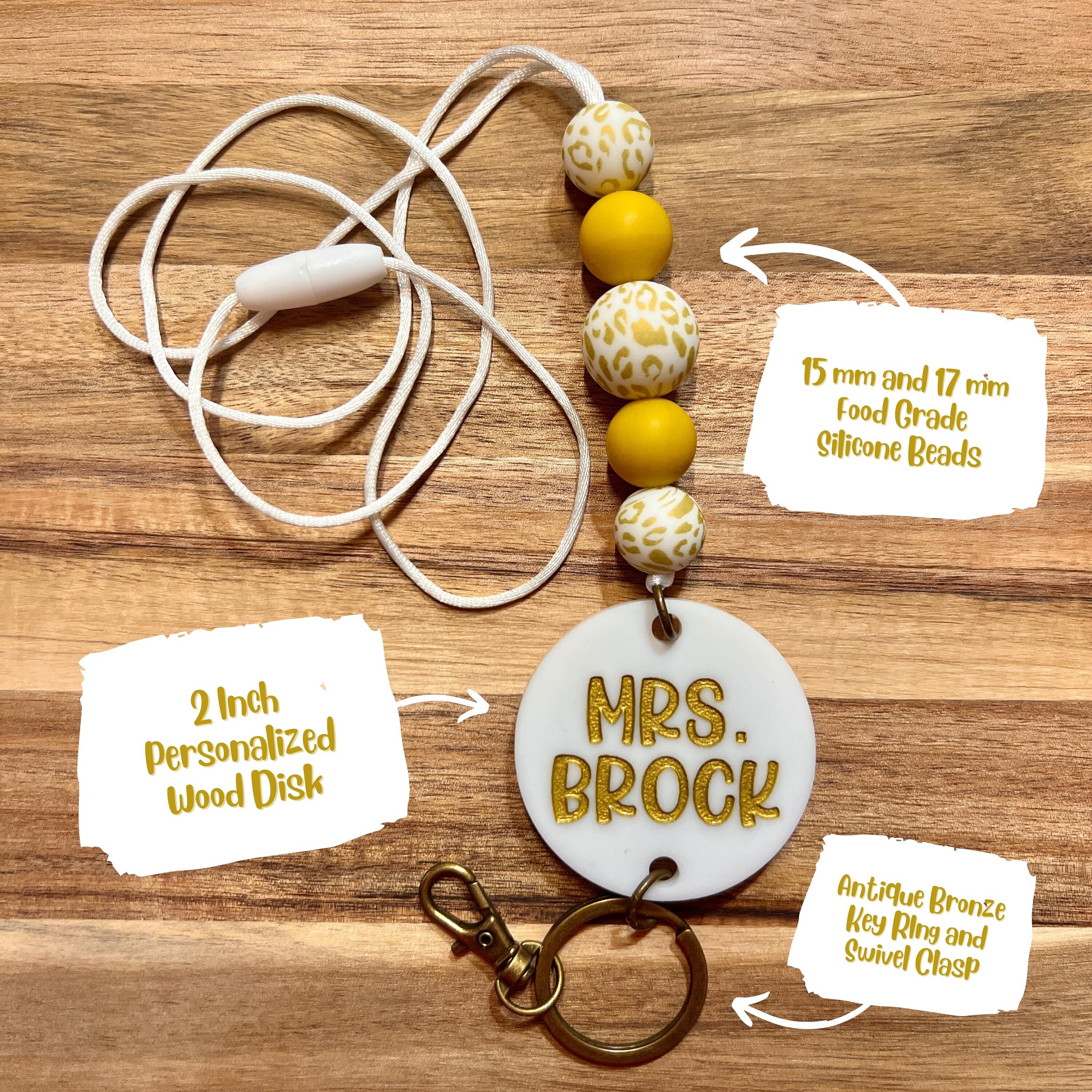 Teacher Lanyard view 2